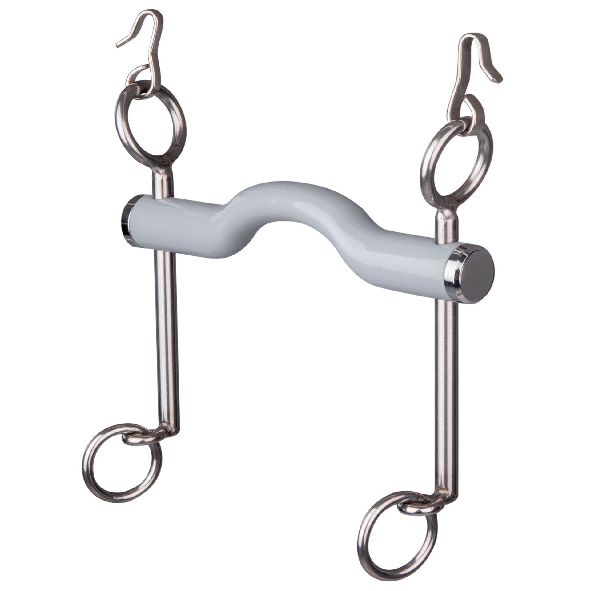 beris Weymouth bit with Ported Bar soft 12 cm