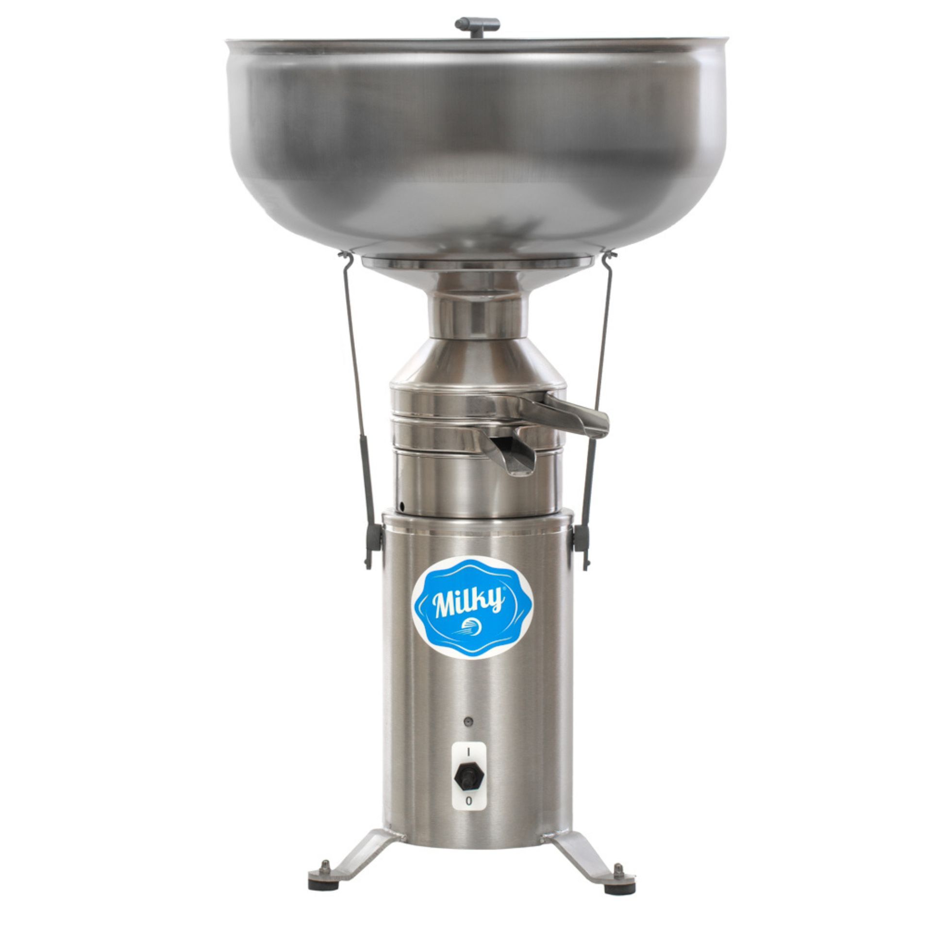 Milky Centrifugeuse à Lait FJ 130 Inox, 230V, pour Exploitation Agricole