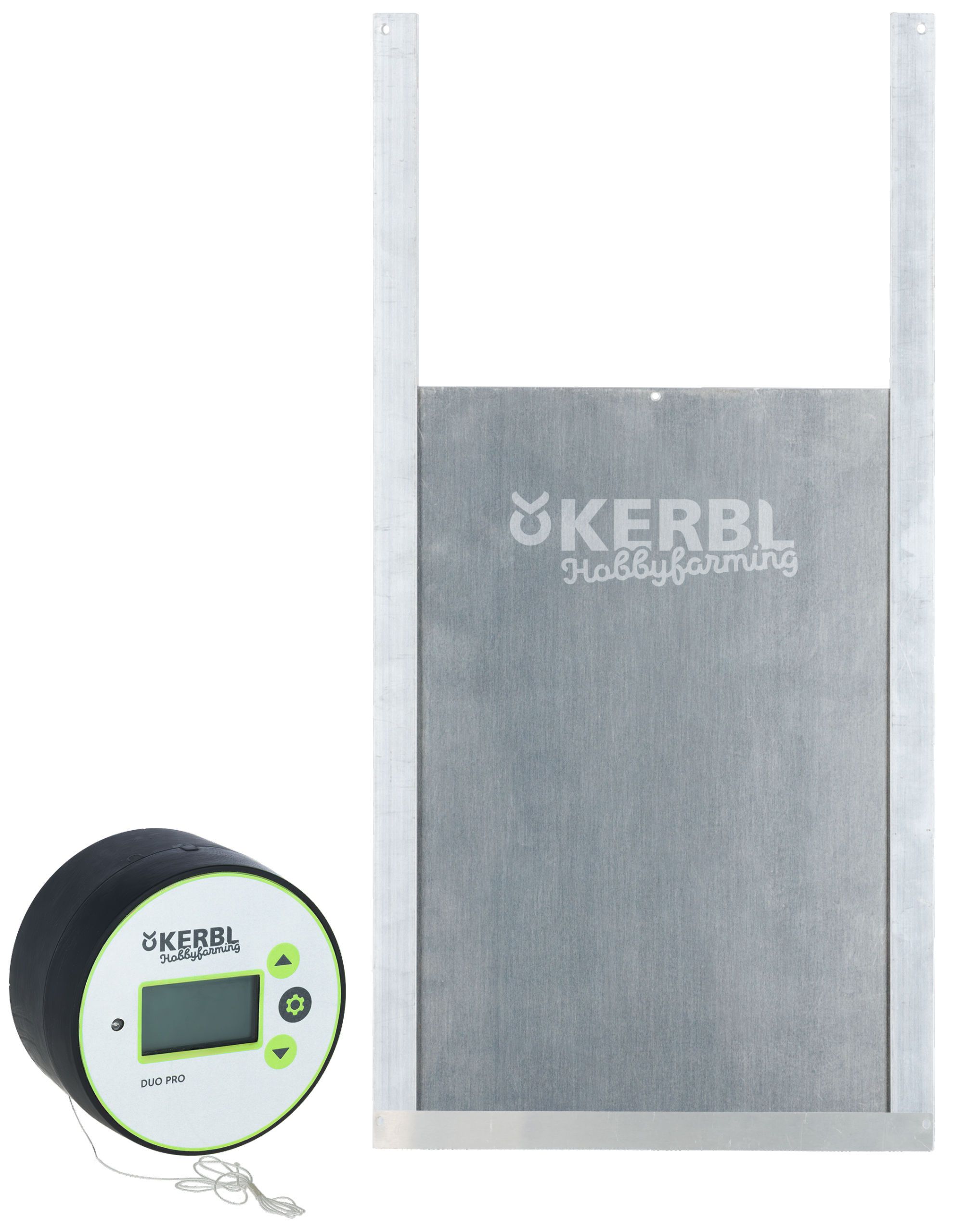 Metallrahmen, verzinkt, Wasserwaage, digitaler Messwert, Kerbl Hobby Farming