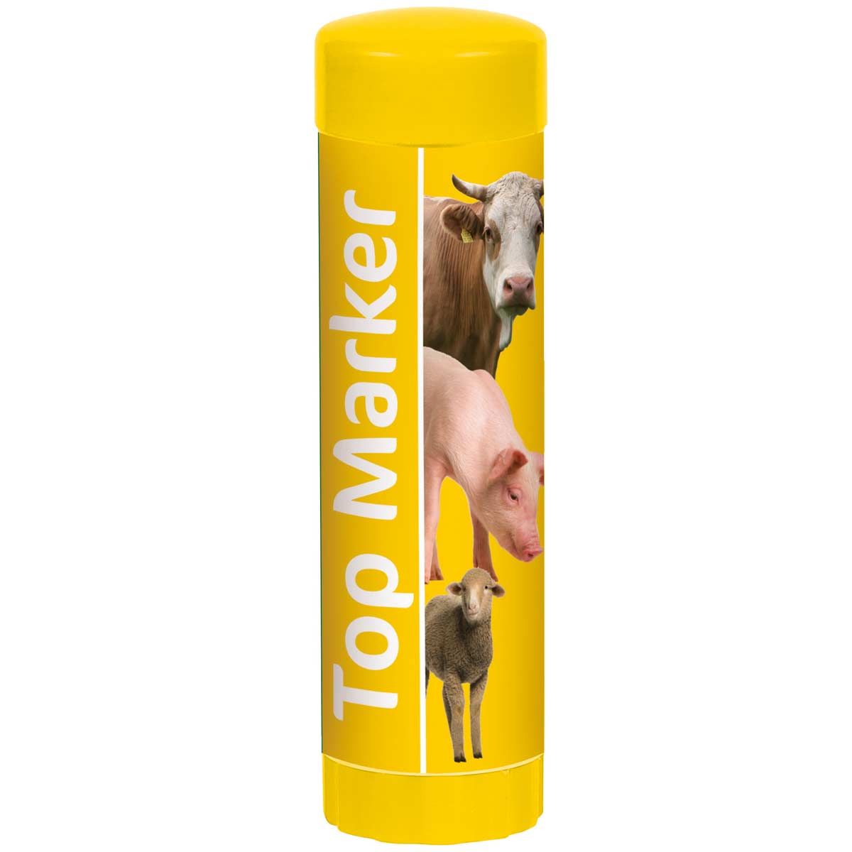 Penna segnabestiame TopMarker giallo