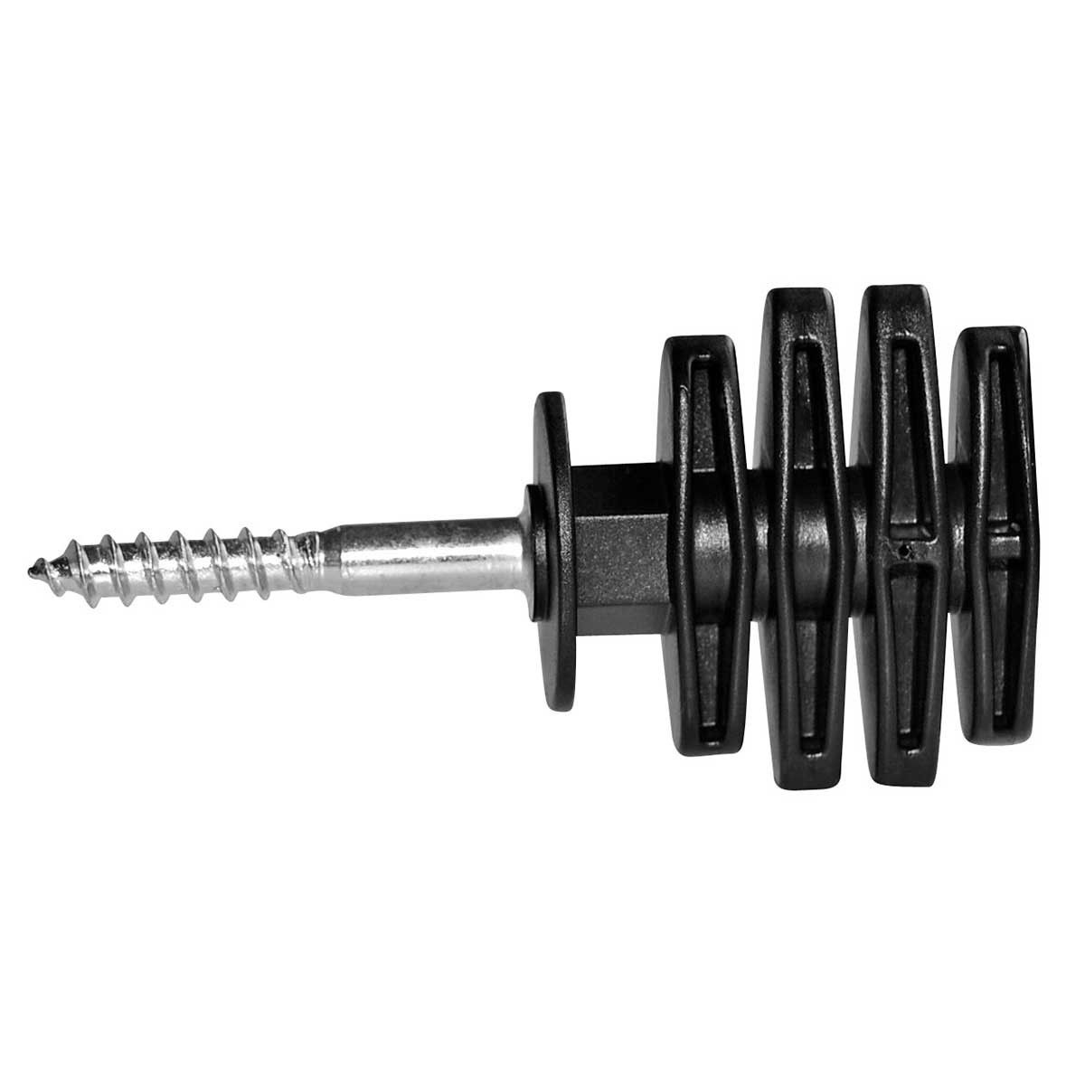 Isolateur enrouleur AKO Allgäu pour clôture, support 6 mm, lot de 25