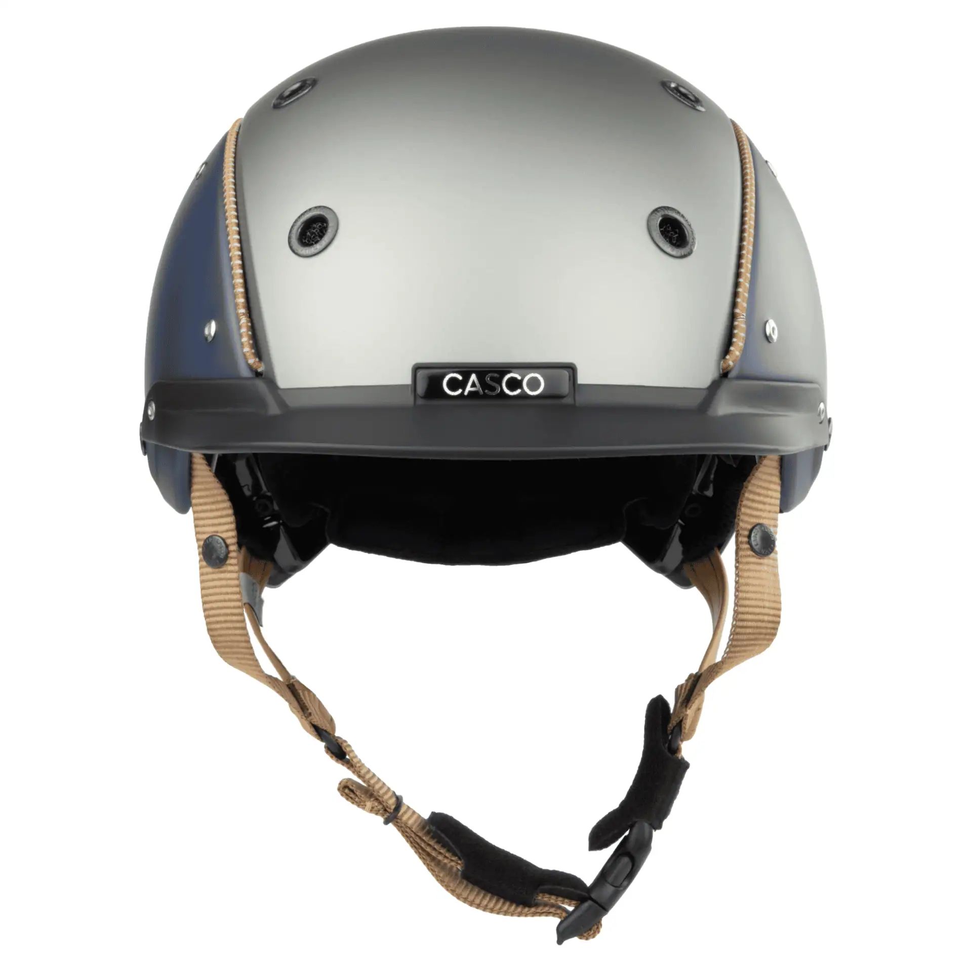 Casco Reithelm Champ Precision, sportlicher Reiterhelm mit Helmbox, 58-62, regal blue