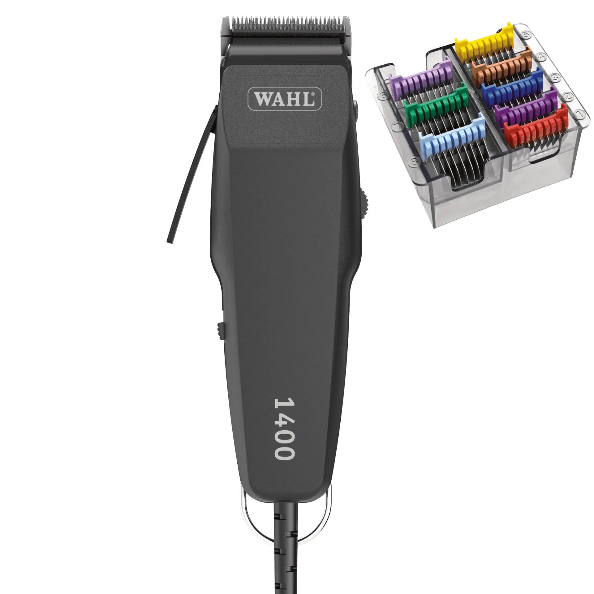 Wahl 1400 Hunde-Schermaschine mit Aufsteckkamm Set