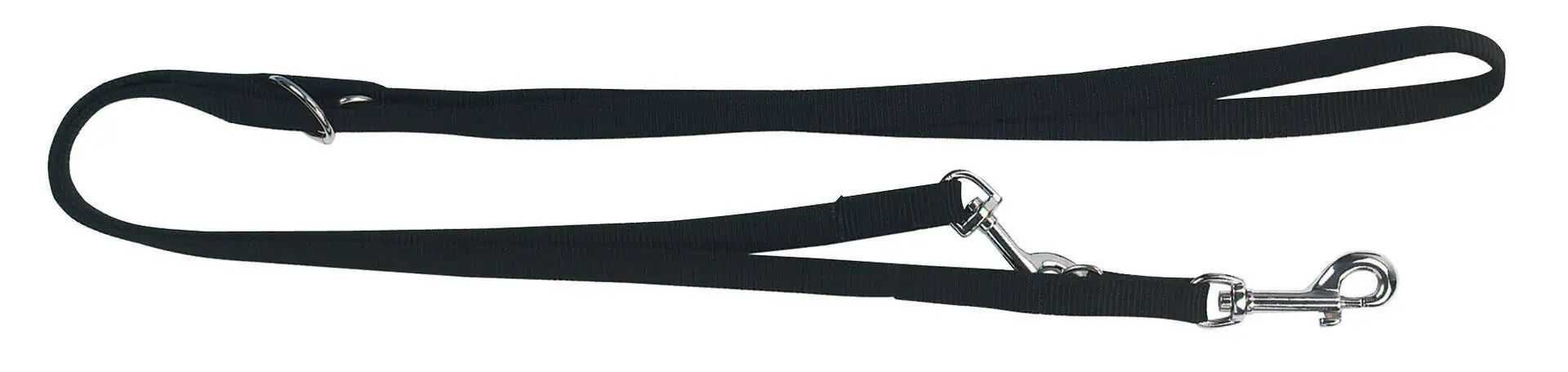 Kerbl Pet Miami Kutyapóráz, 3-Fokozatban Állítható, Strapabíró Nylon, Fekete, 200 x 1,5 cm