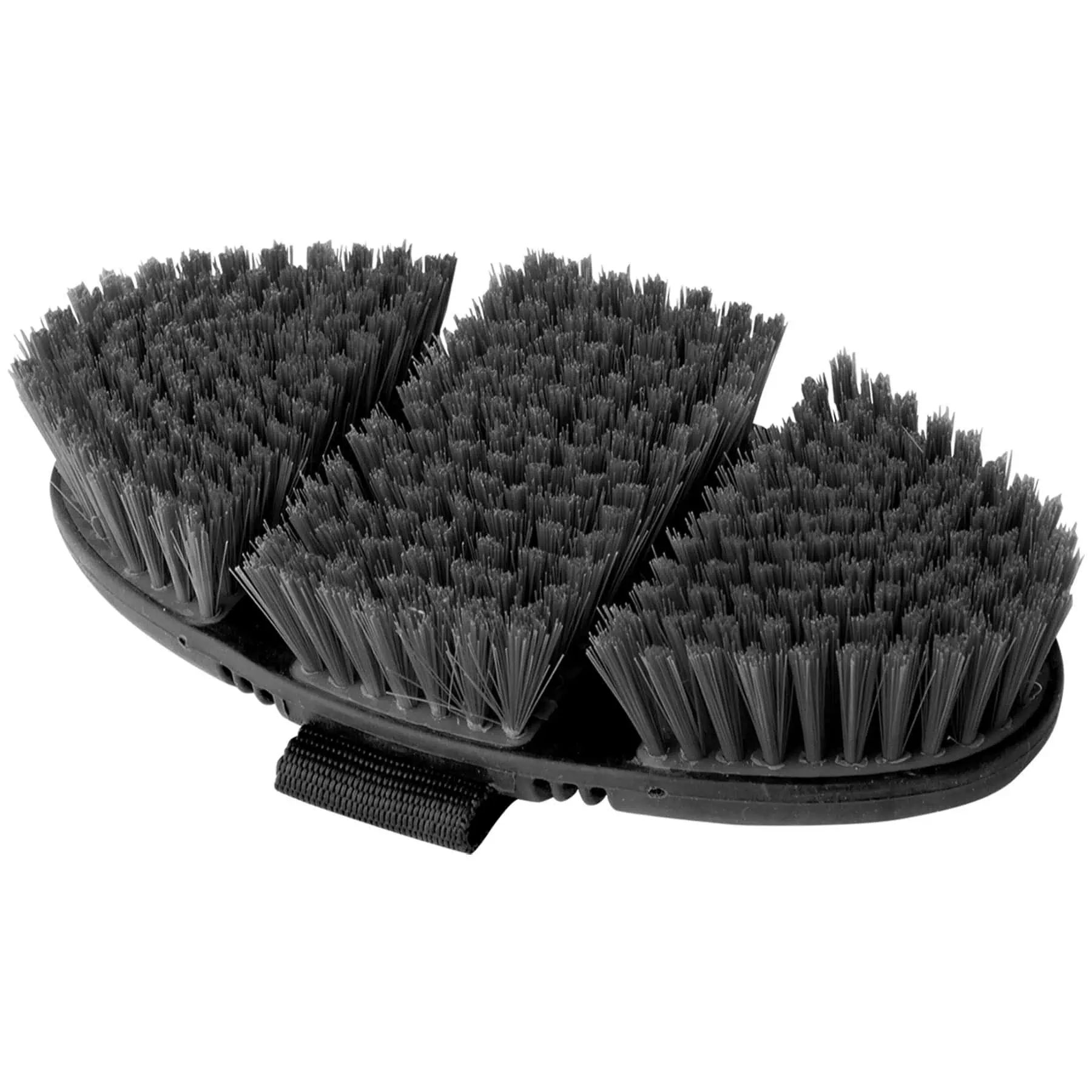 Waldhausen Flex Kardätsche, weiche Synthetikborsten, biegsamer Rücken, Seitenansicht