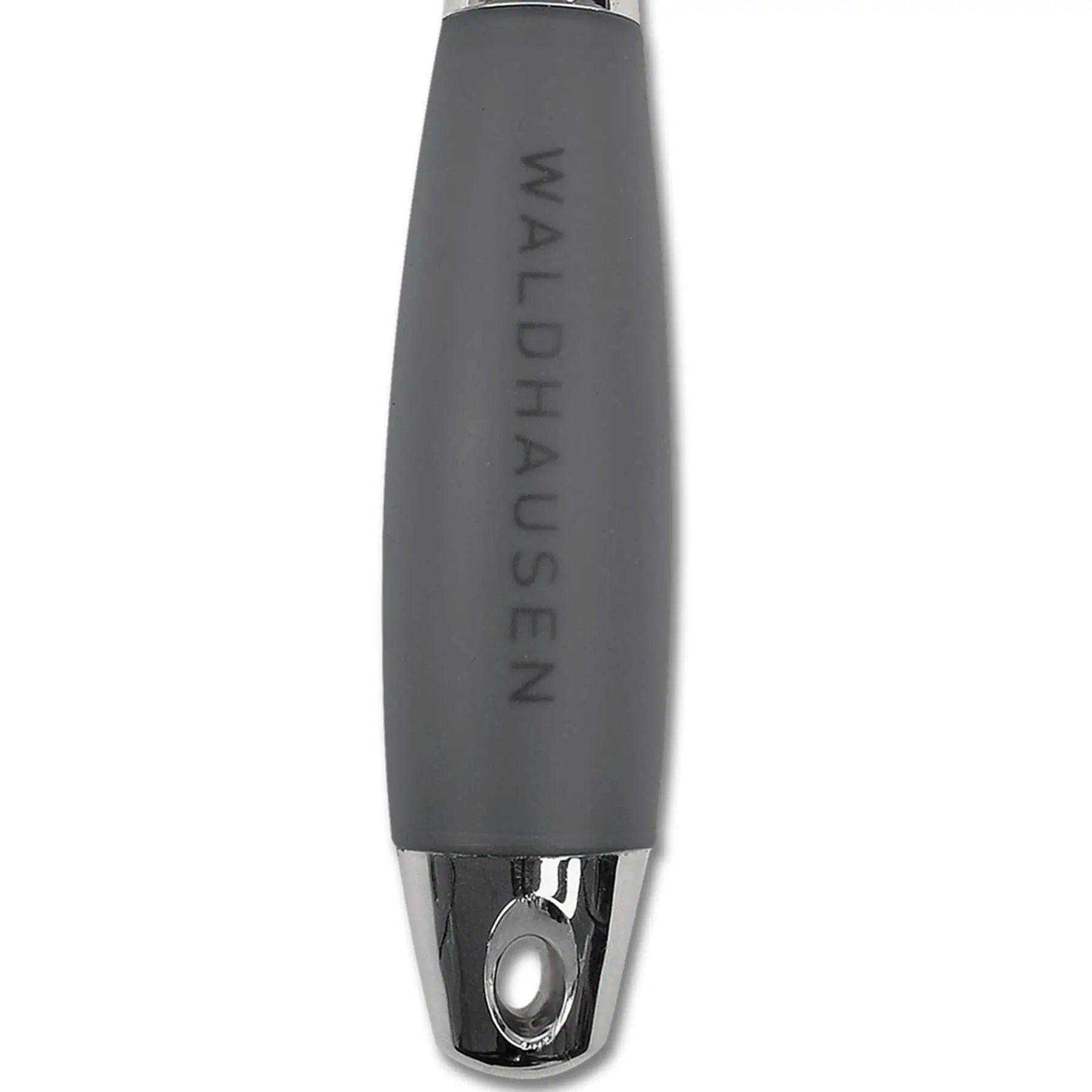 Cure-pied Waldhausen avec poignée gel et brosse intégrée, noir