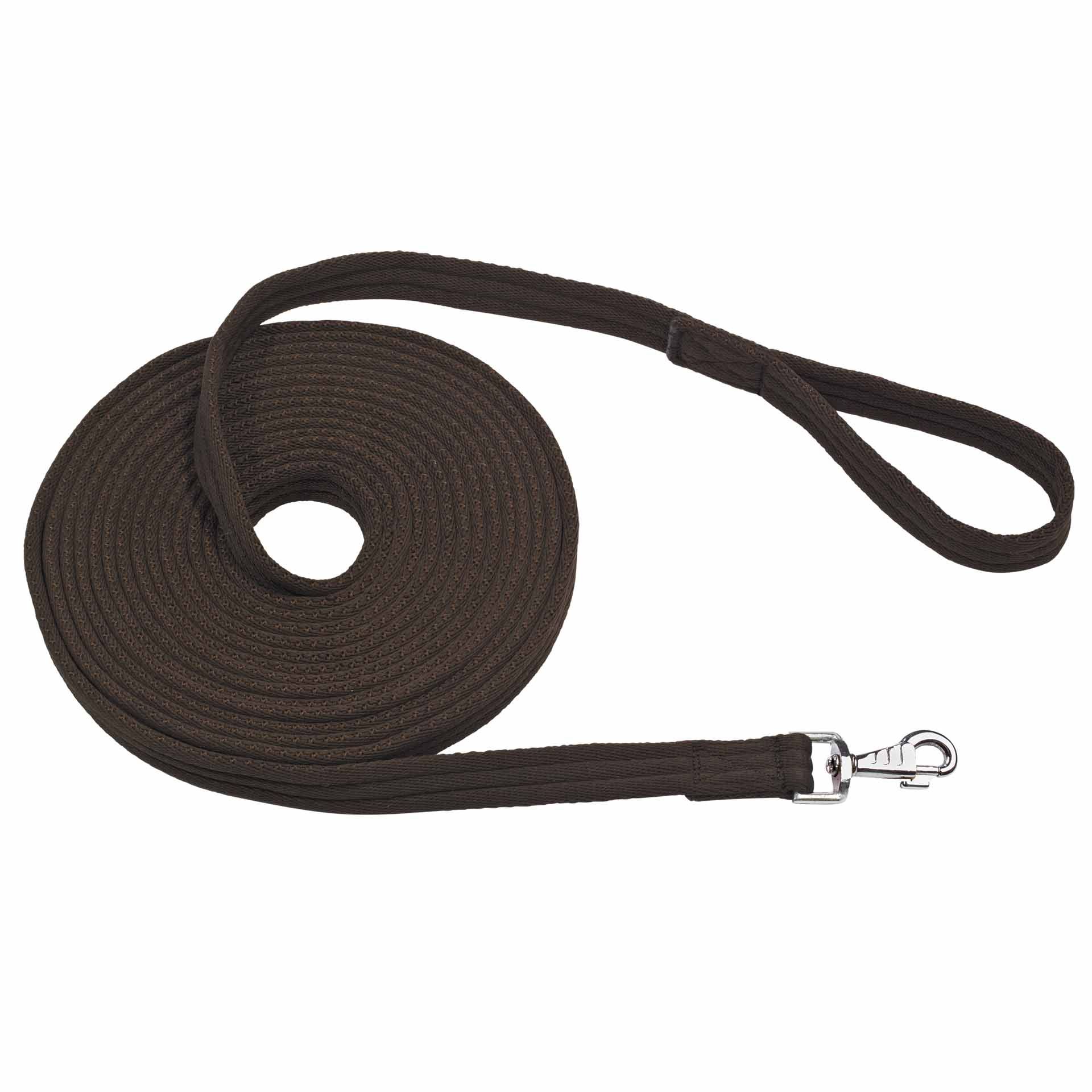 BUSSE Lunging Rein SOFT 8 dark brown