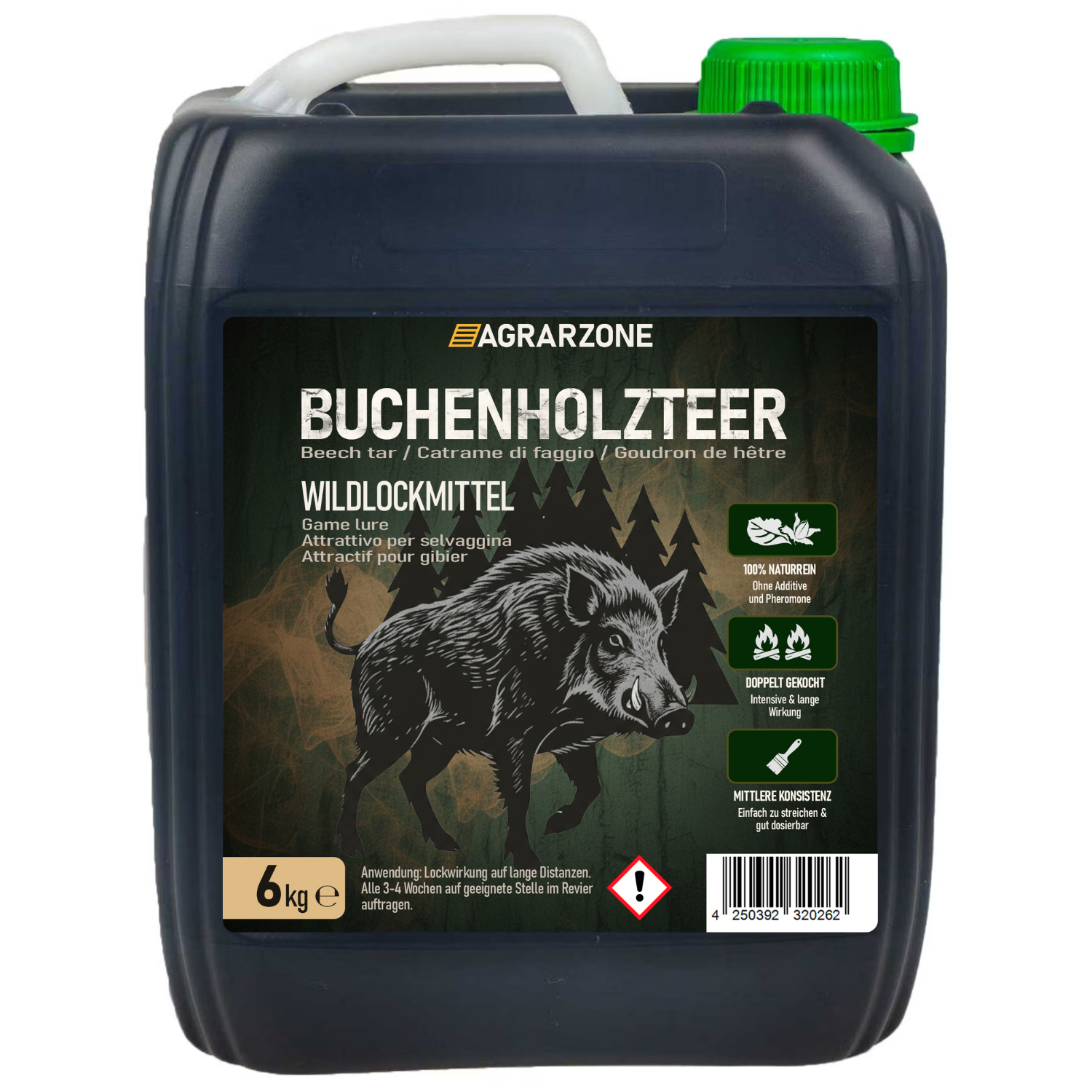 Goudron de hêtre Agrarzone Bidon de 6 kg