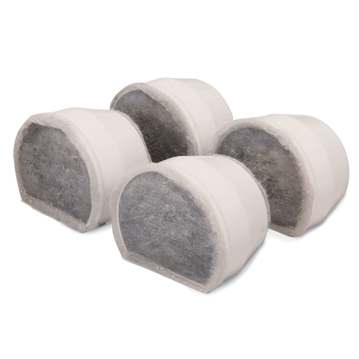 PetSafe Filtres à charbon de rechange fontaine Avalon, Pagoda & Sedona, lot de 4