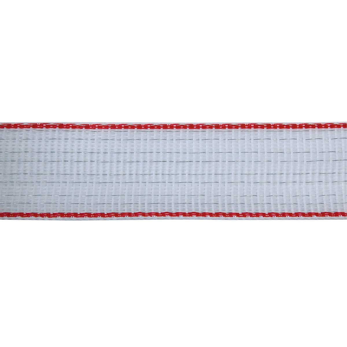 AKO Weidezaunband TopLine Plus TriCOND, weiß-rot, 500 m x 10 mm