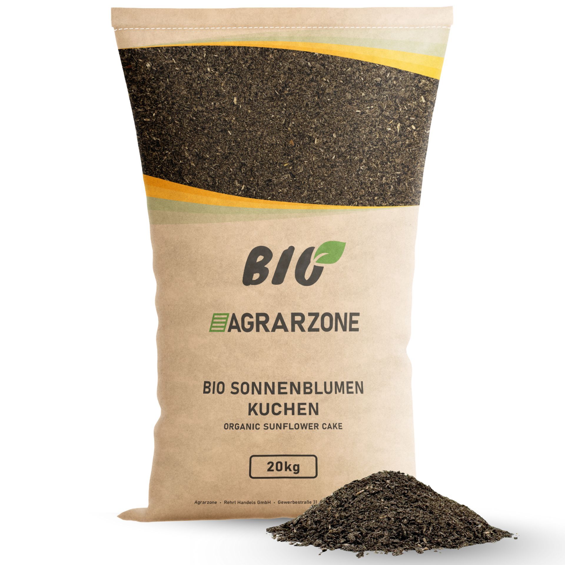 Agrarzone Bio Sonnenblumenkuchen 20 kg