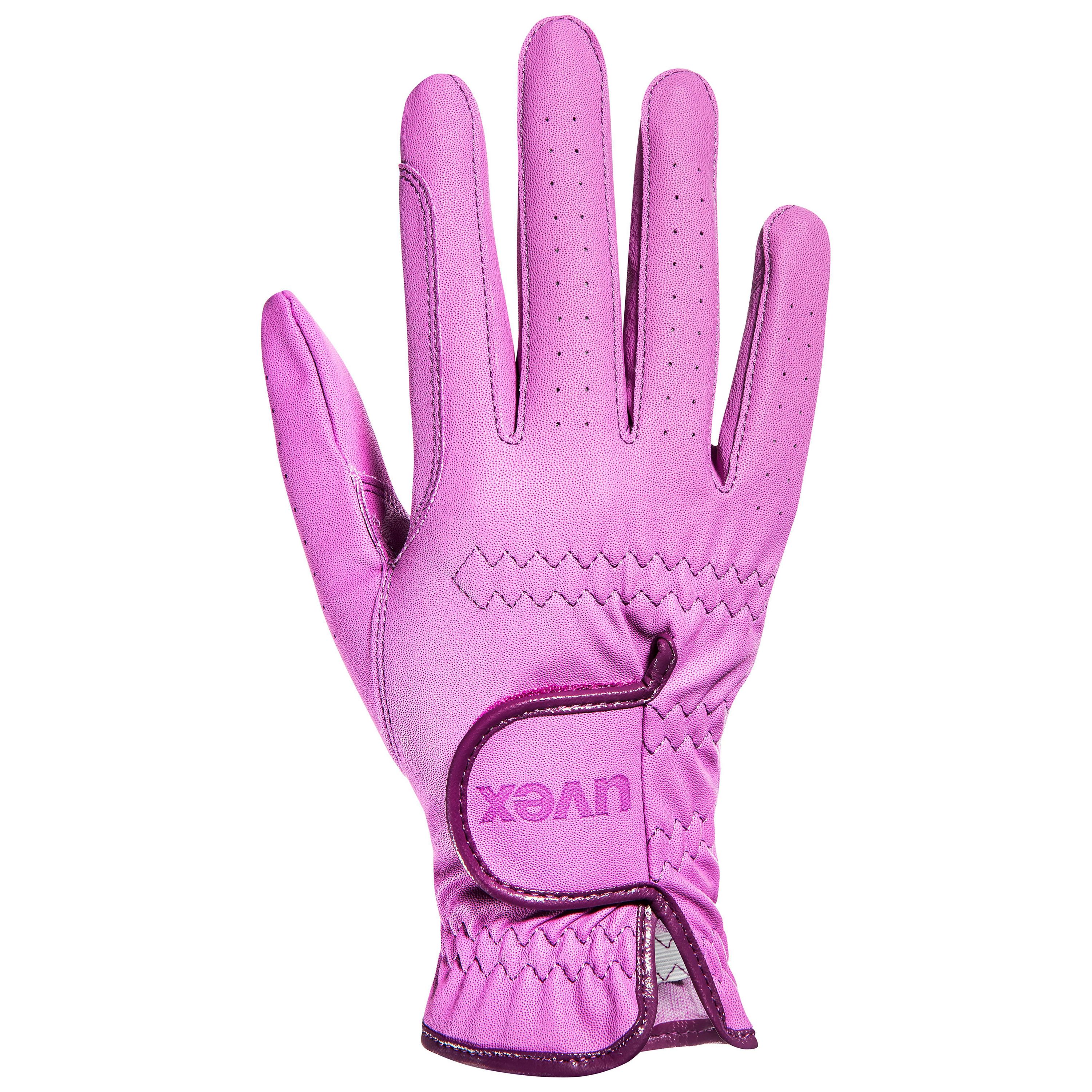 Gants d'équitation uvex sportstyle kid violet 4