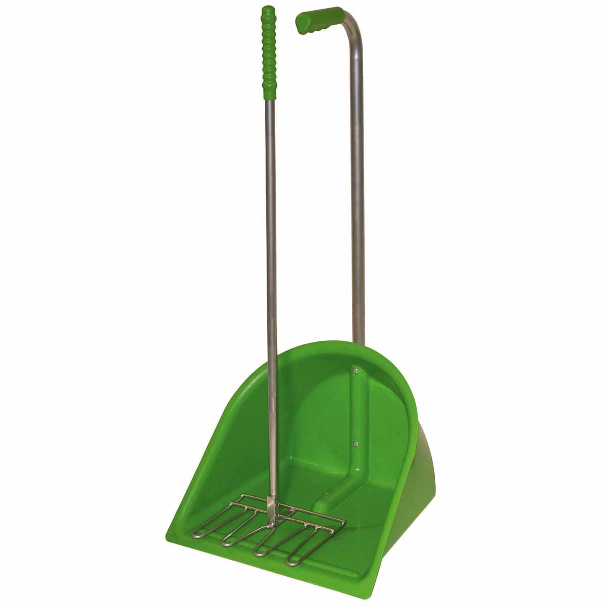 Pelle Mistboy avec râteau 75 cm vert