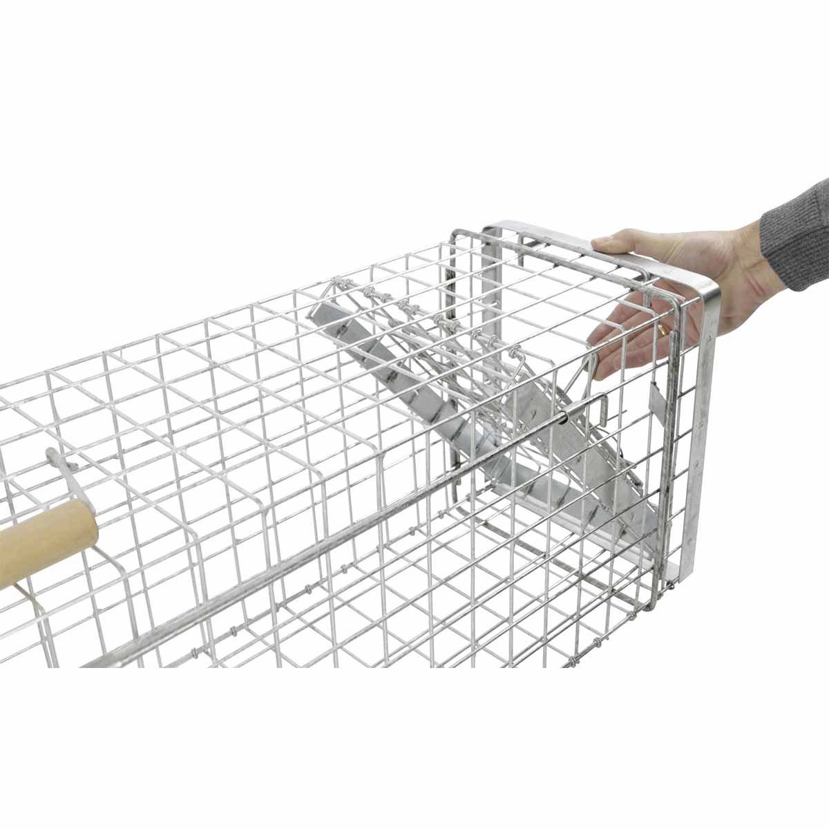 Kerbl Kastenfalle Alive Predator Super Lebendfalle, 105 x 26 x 30 cm