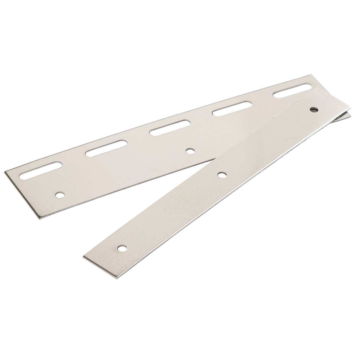 Kerbl PVC-Vorhang Pendelblech & Klemmleiste Edelstahl