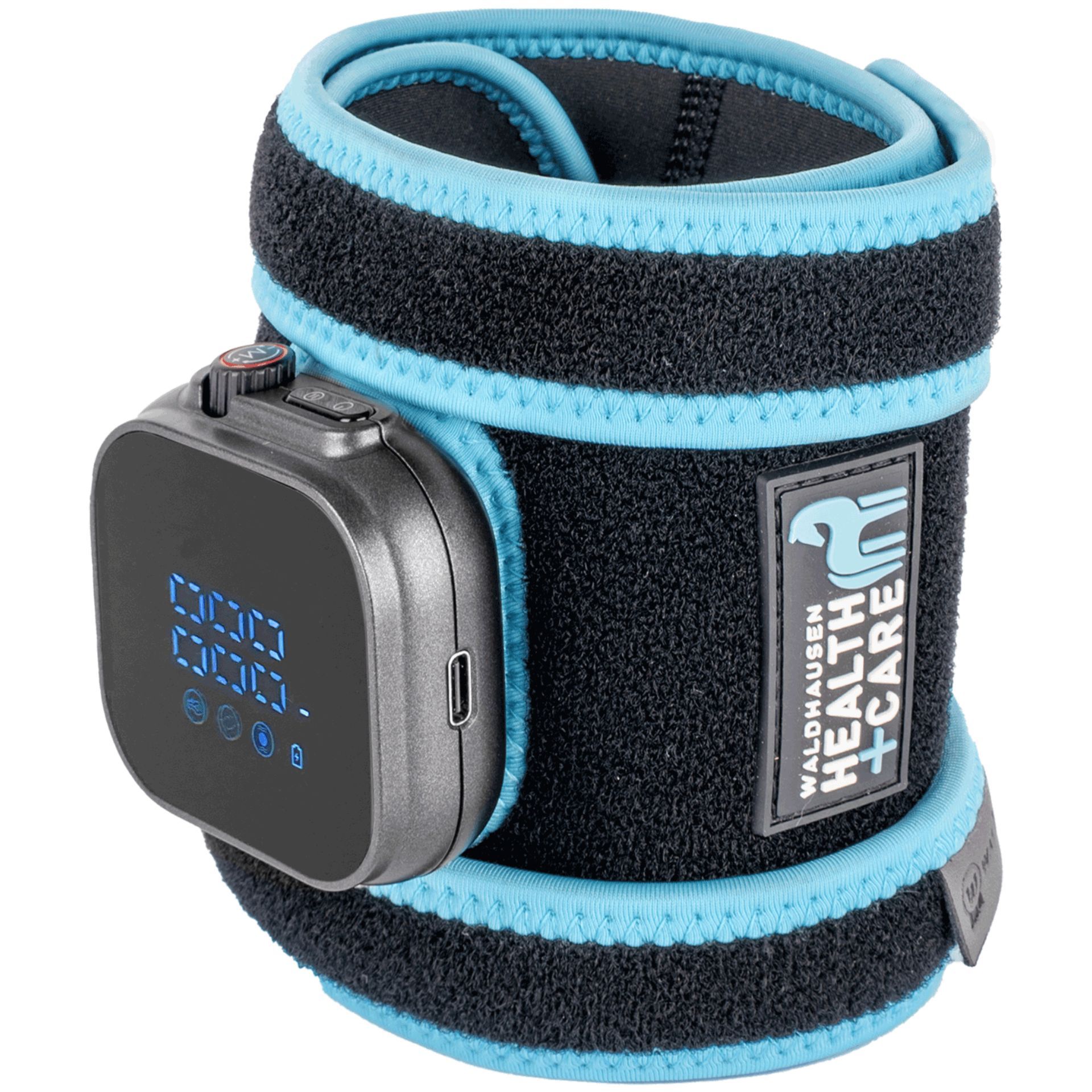 Uhr, digital, Armband, Klettverschluss, medizinisch
