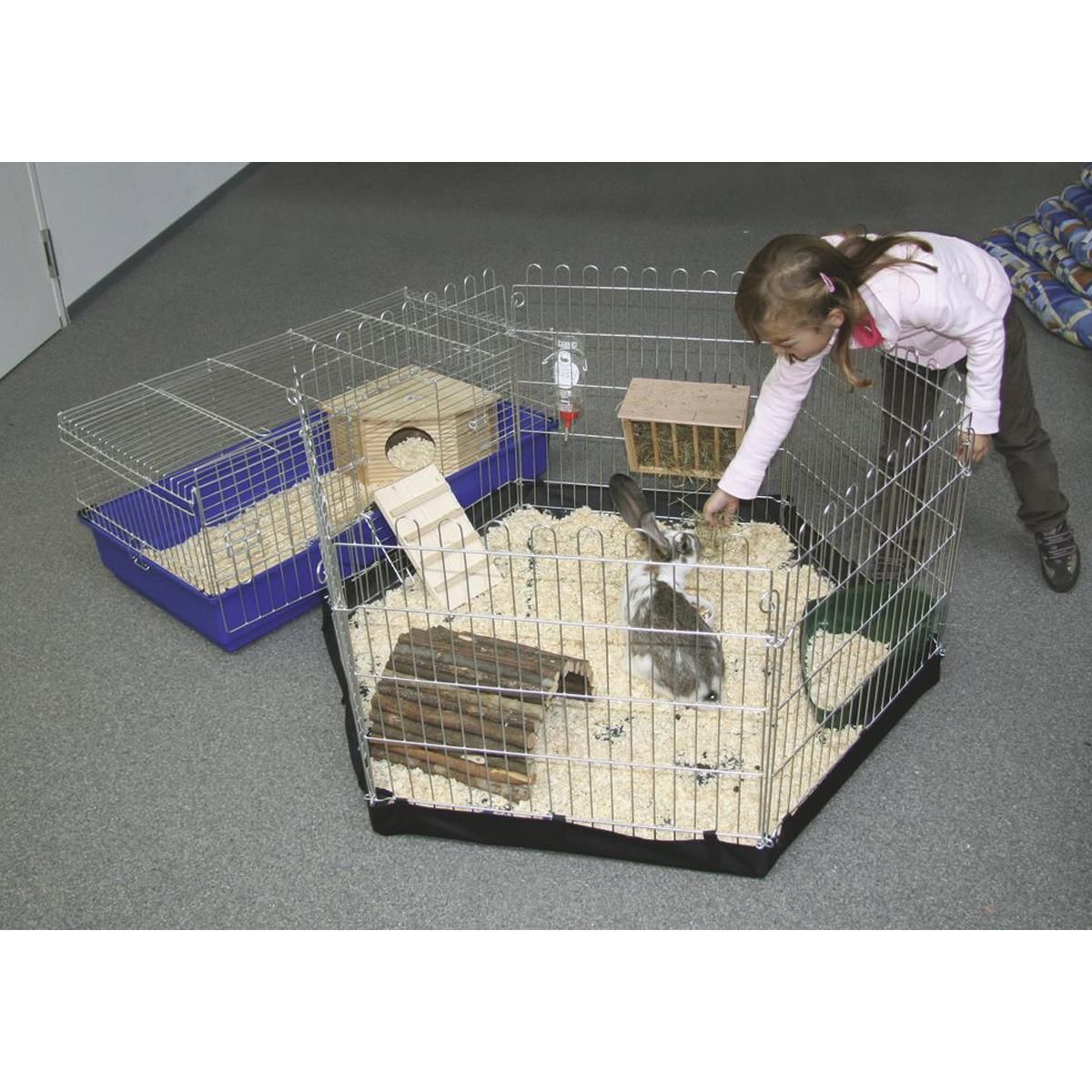 Kerbl Freilaufgehege 6-eckig Gitterabstand 2,8 cm