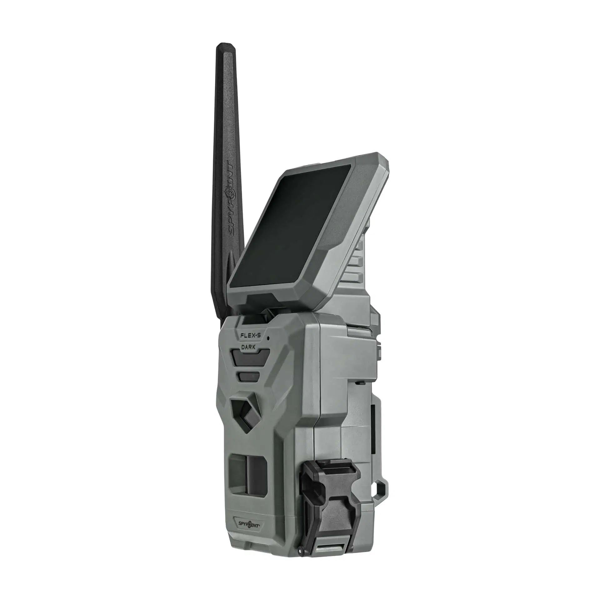 SPYPOINT Wildkamera FLEX-S-DARK, Mobilfunk mit Solarpanel, Vorderansicht