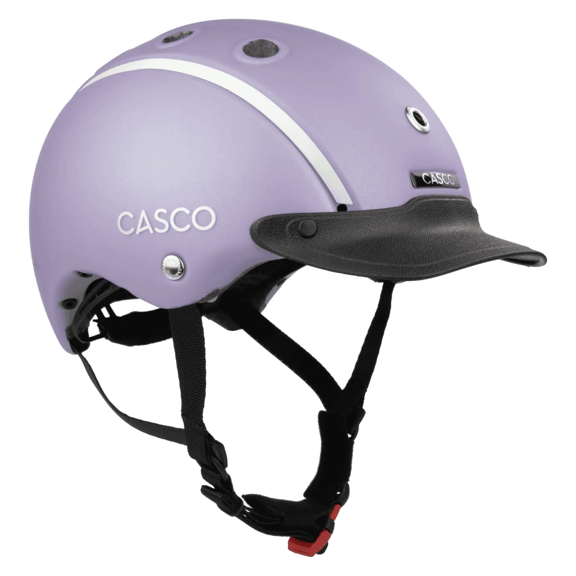 Cap da equitazione CASCO Nori Iconic Princess violett XS