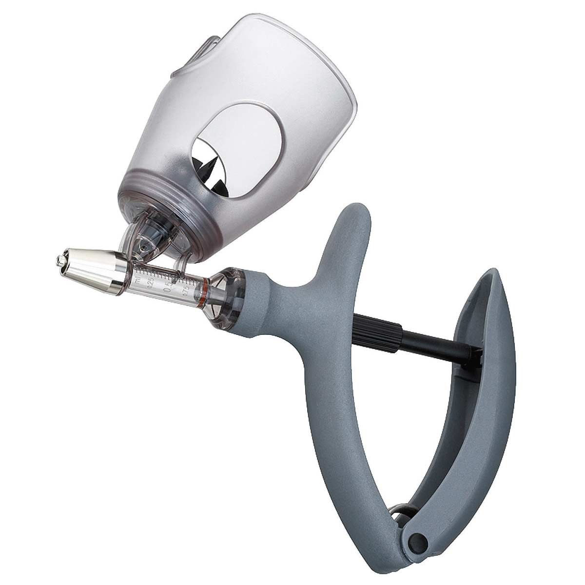 Seringue automatique HSW ECO-MATIC avec porte-flacon Luer-Lock, 1,0 ml