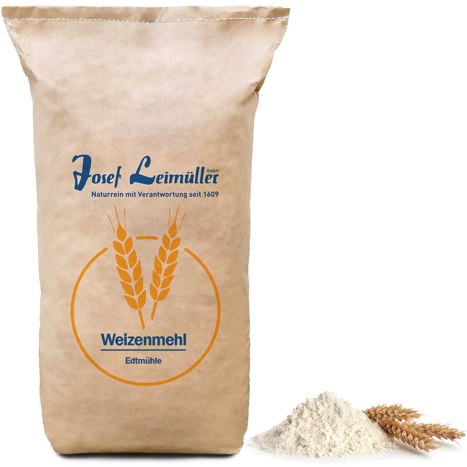 Farina di grano tenero tipo 2 Leimüller, AT W1600 / DE 1050, confezione