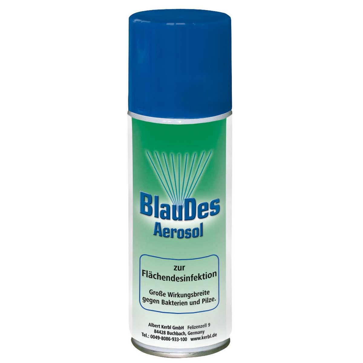 Kerbl Blaudes Flächen Desinfektion Aerosol Blauspray 200 ml