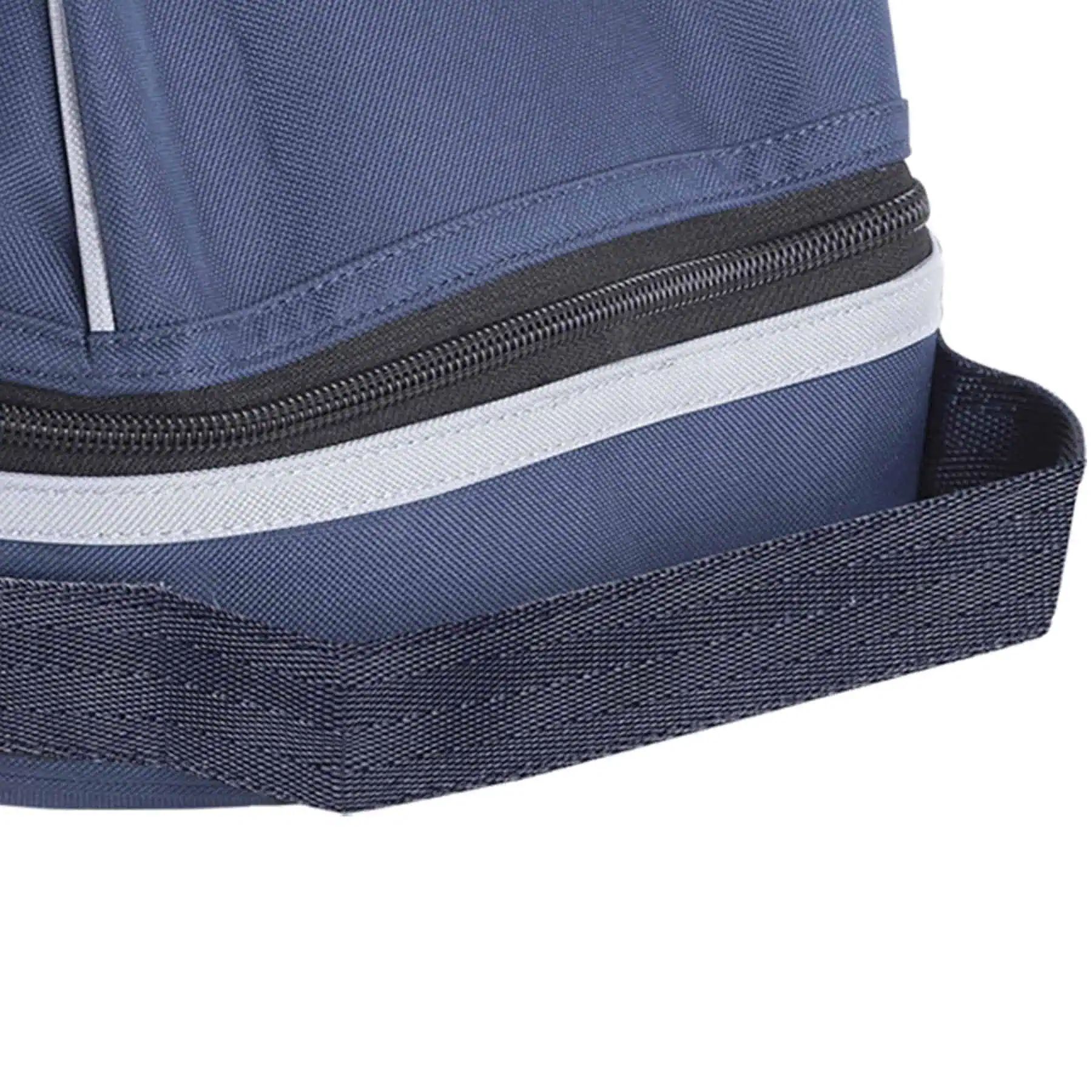 Waldhausen Sac pour casque, bleu marine, housse robuste avec poignée, détail, poignée