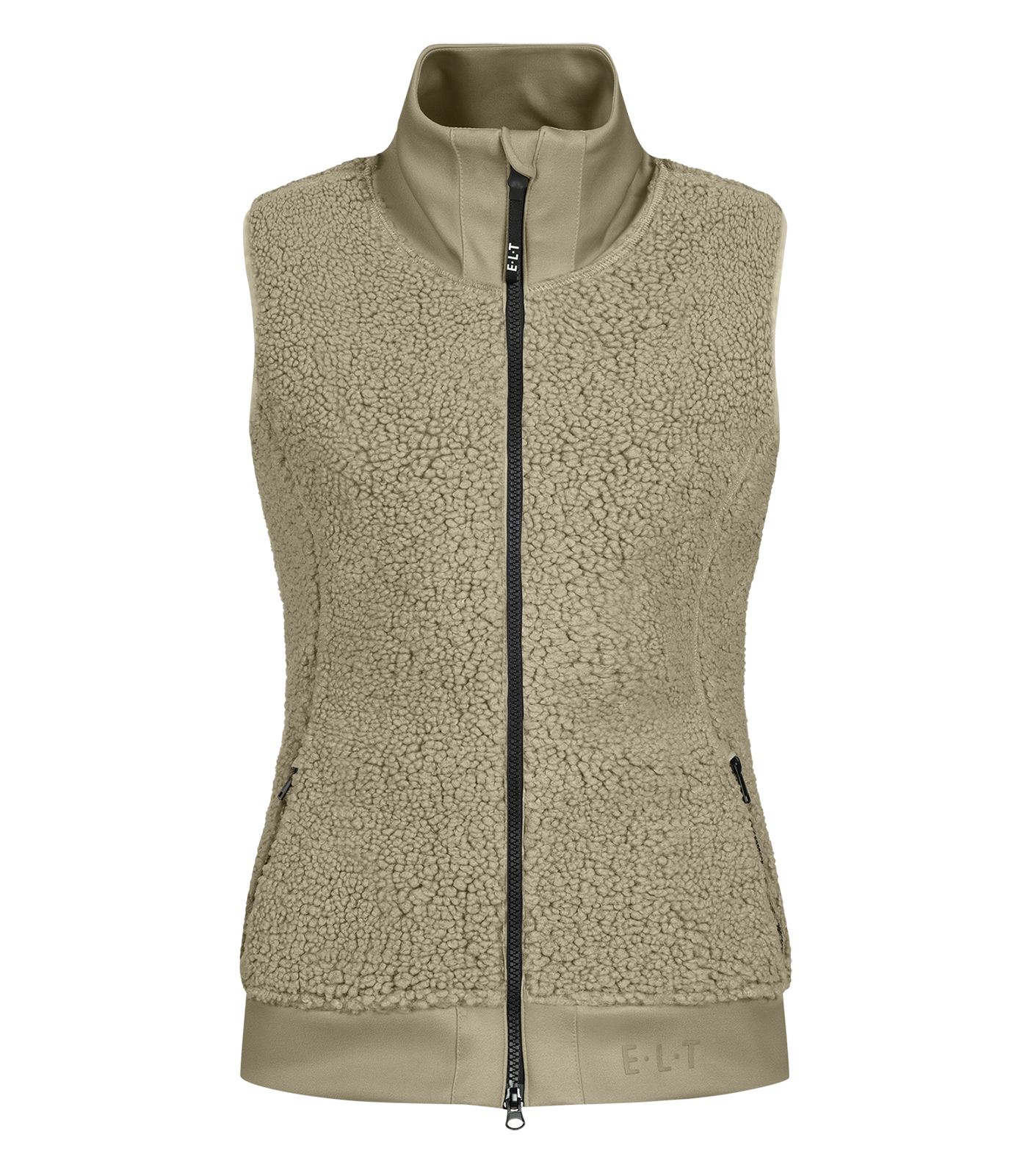 ELT Gilet en polaire Rotterdam, L, beige gris