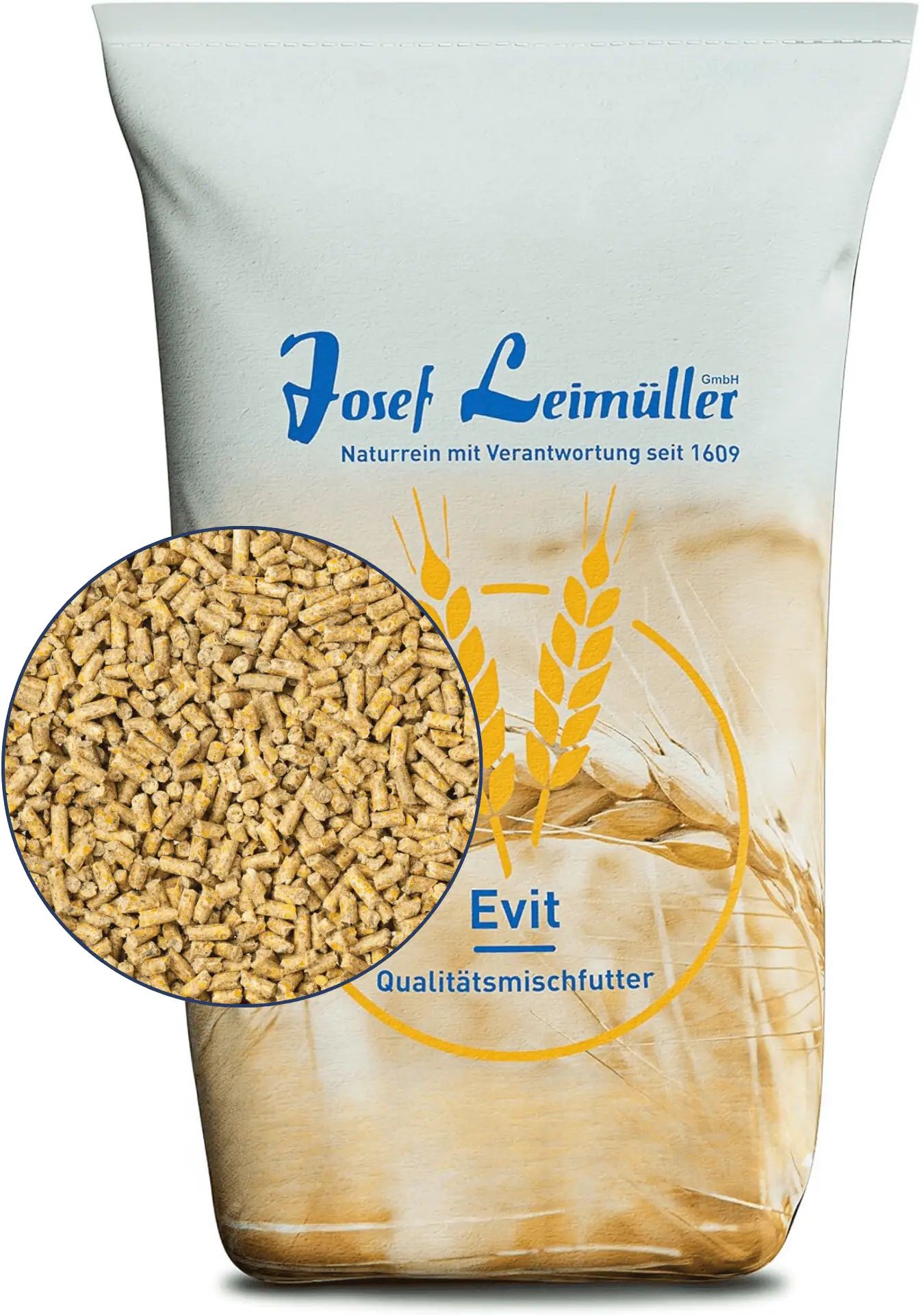 Leimüller Foder för värphöns Pellets Classic, mot kvalster, förpackning