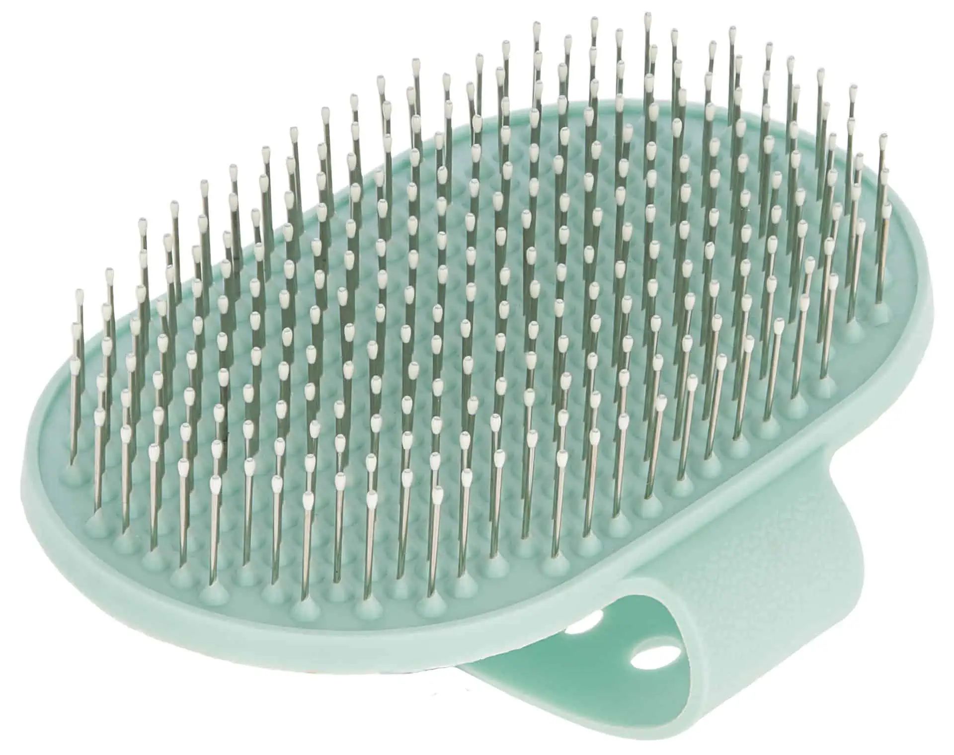 Terrier Curry Comb turquoise 13 x 8 cm