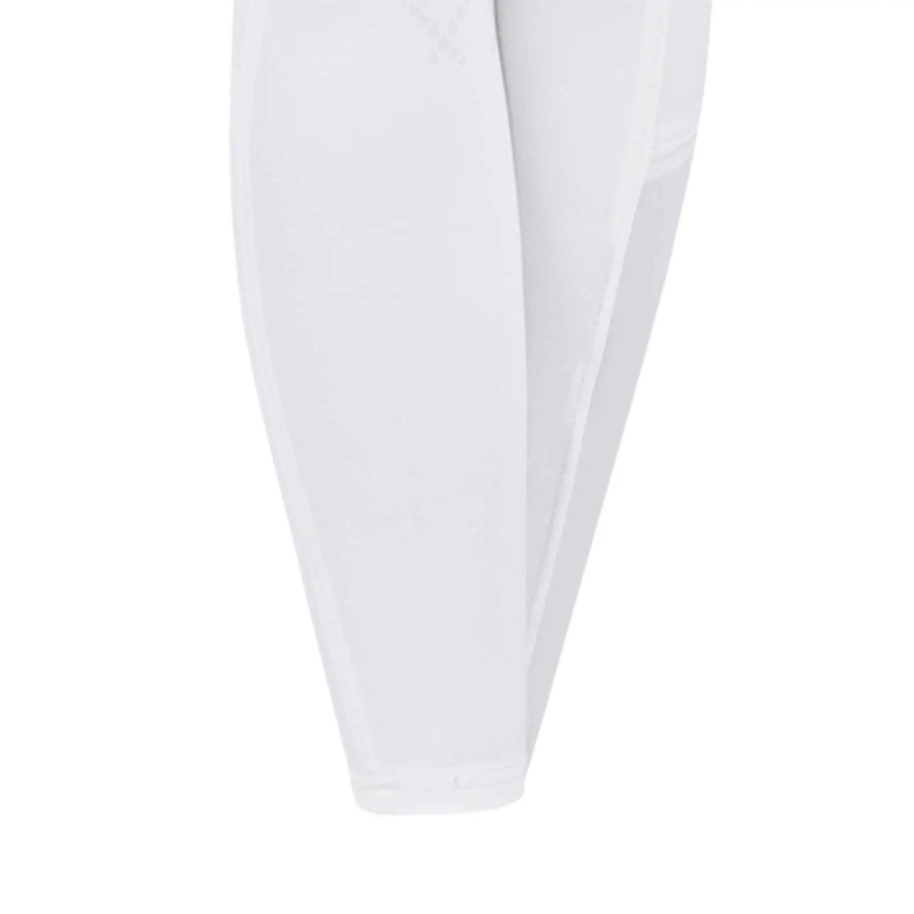 ELT Reithose Micro Knie Silikon, klassischer Schnitt, atmungsaktiv, weiß D44