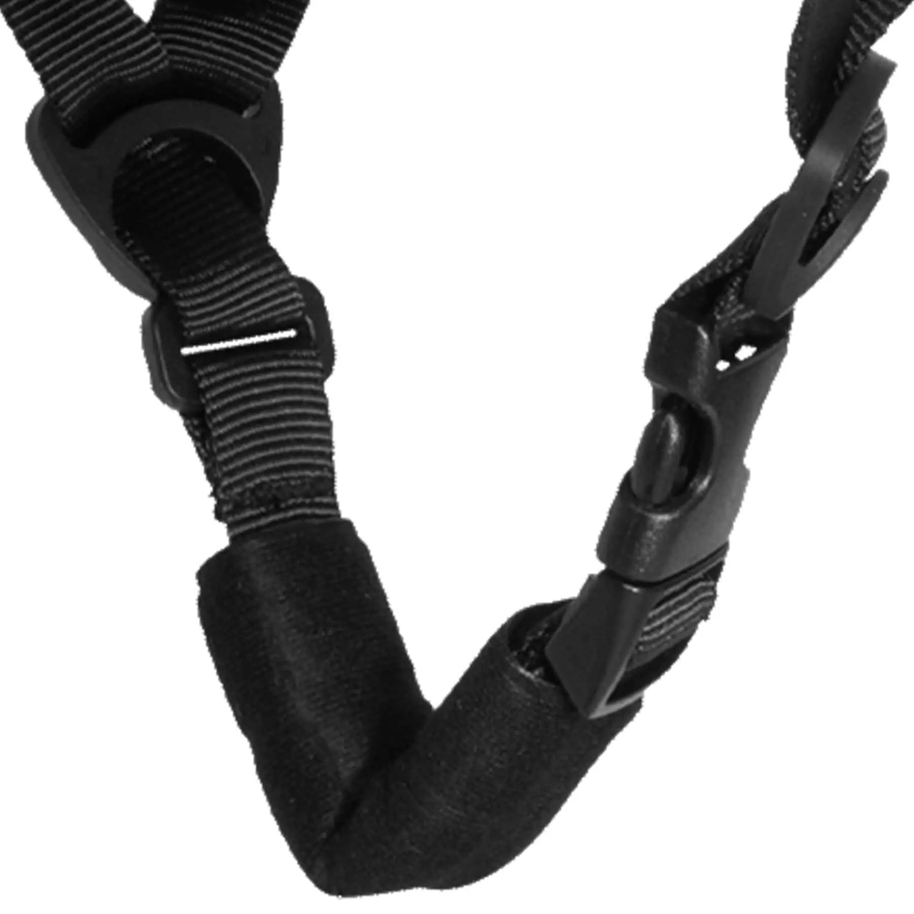 SWING Casque d'équitation H22 avec système de réglage, noir mat/velours, détail, fermeture