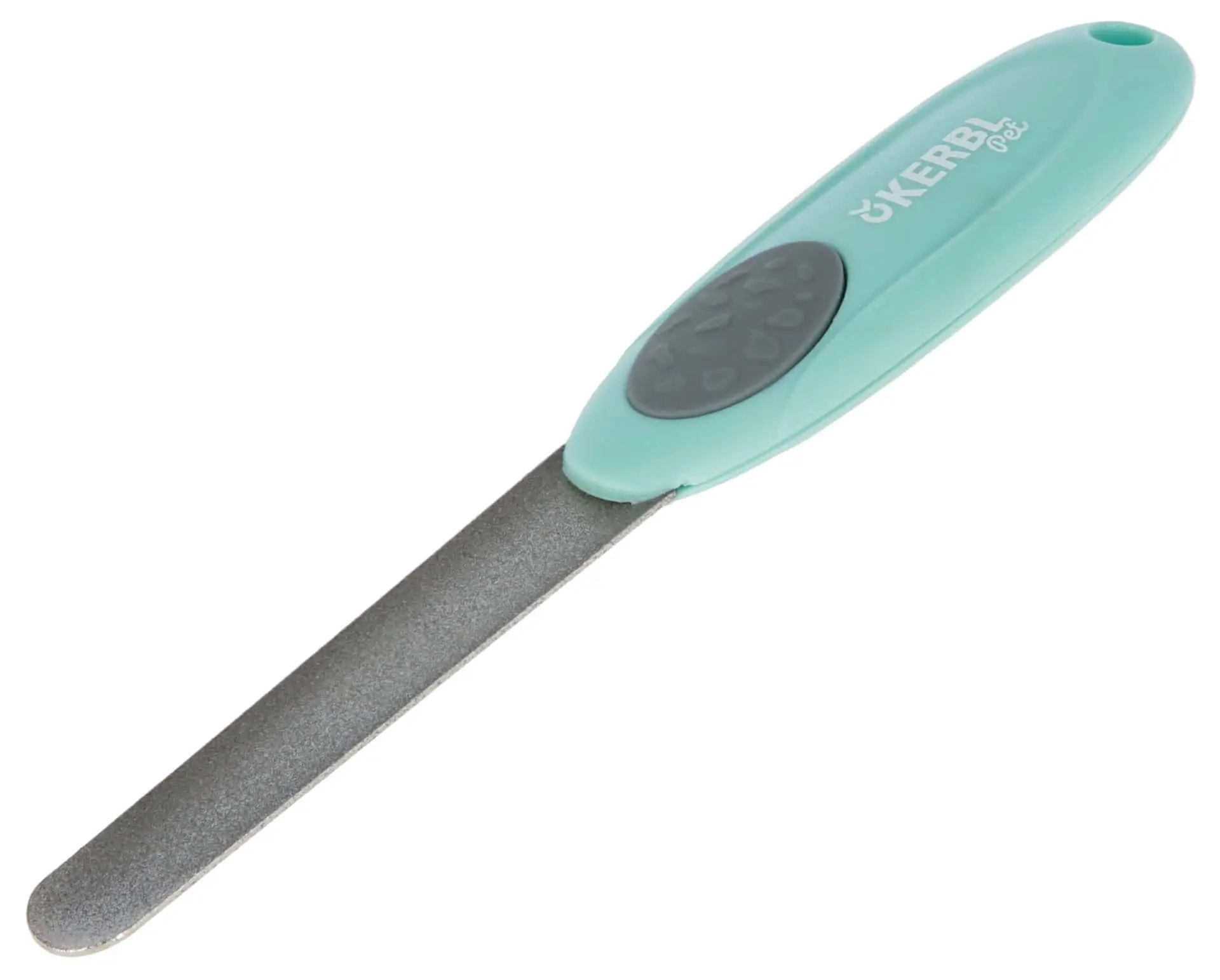 Kerbl Krallenfeile Hund 16 cm, gebogene Feile gegen Abrutschen