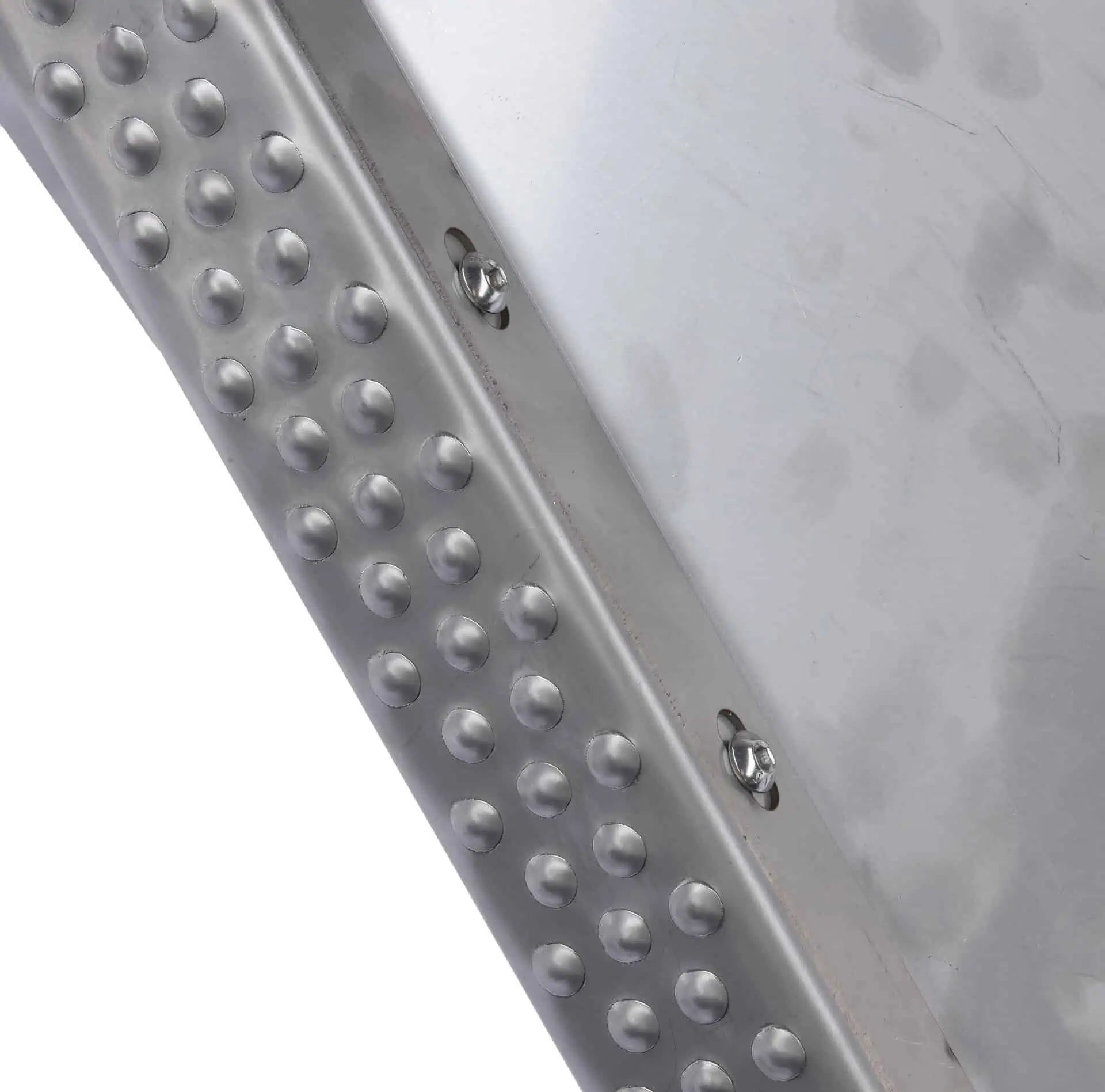 Kerbl Pig Scouring Wall, Stainless Steel, Animal Welfare, detail view, material