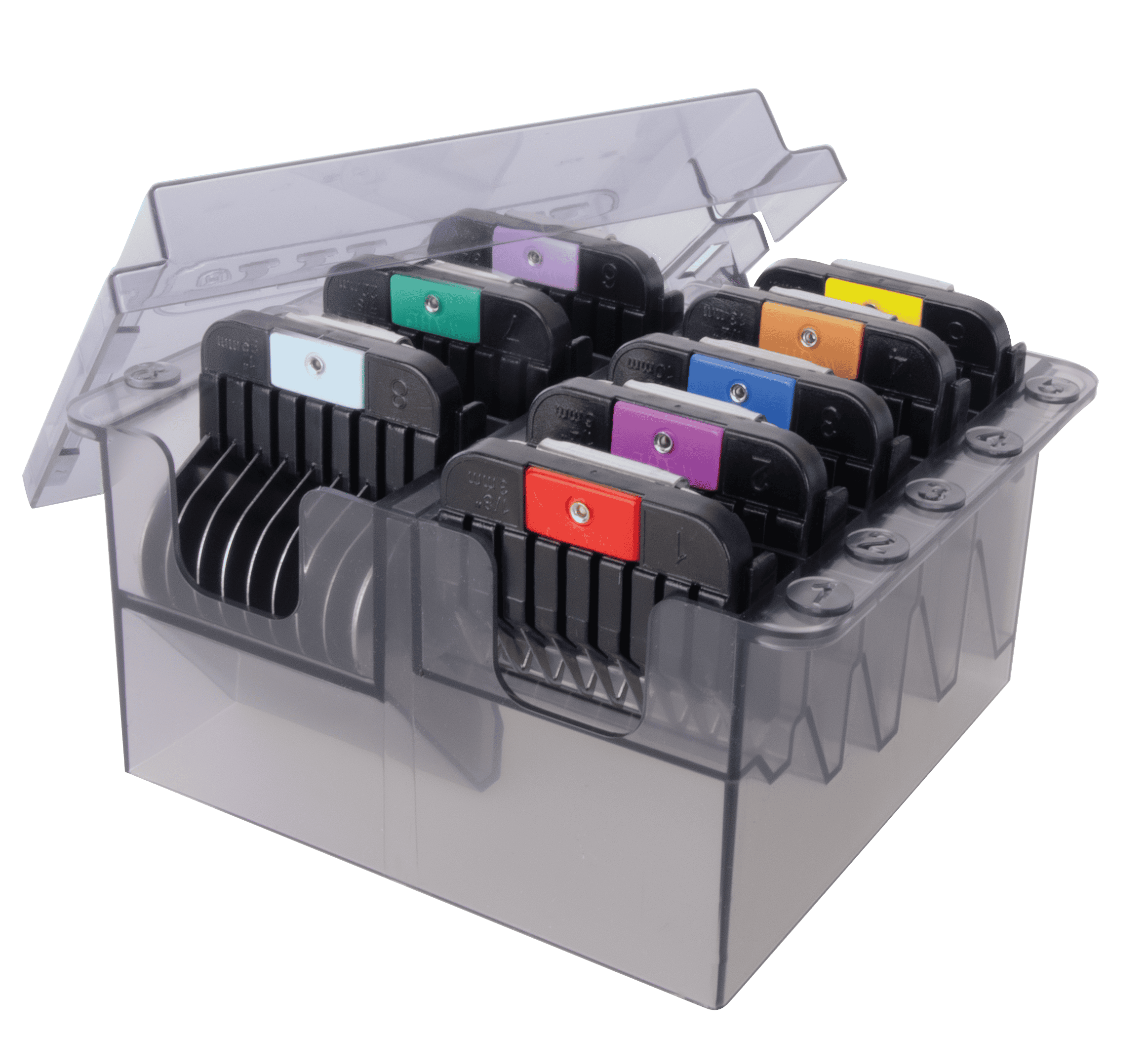 WAHL set de pieptene din oțel inoxidabil pentru capul de tuns Snap-On