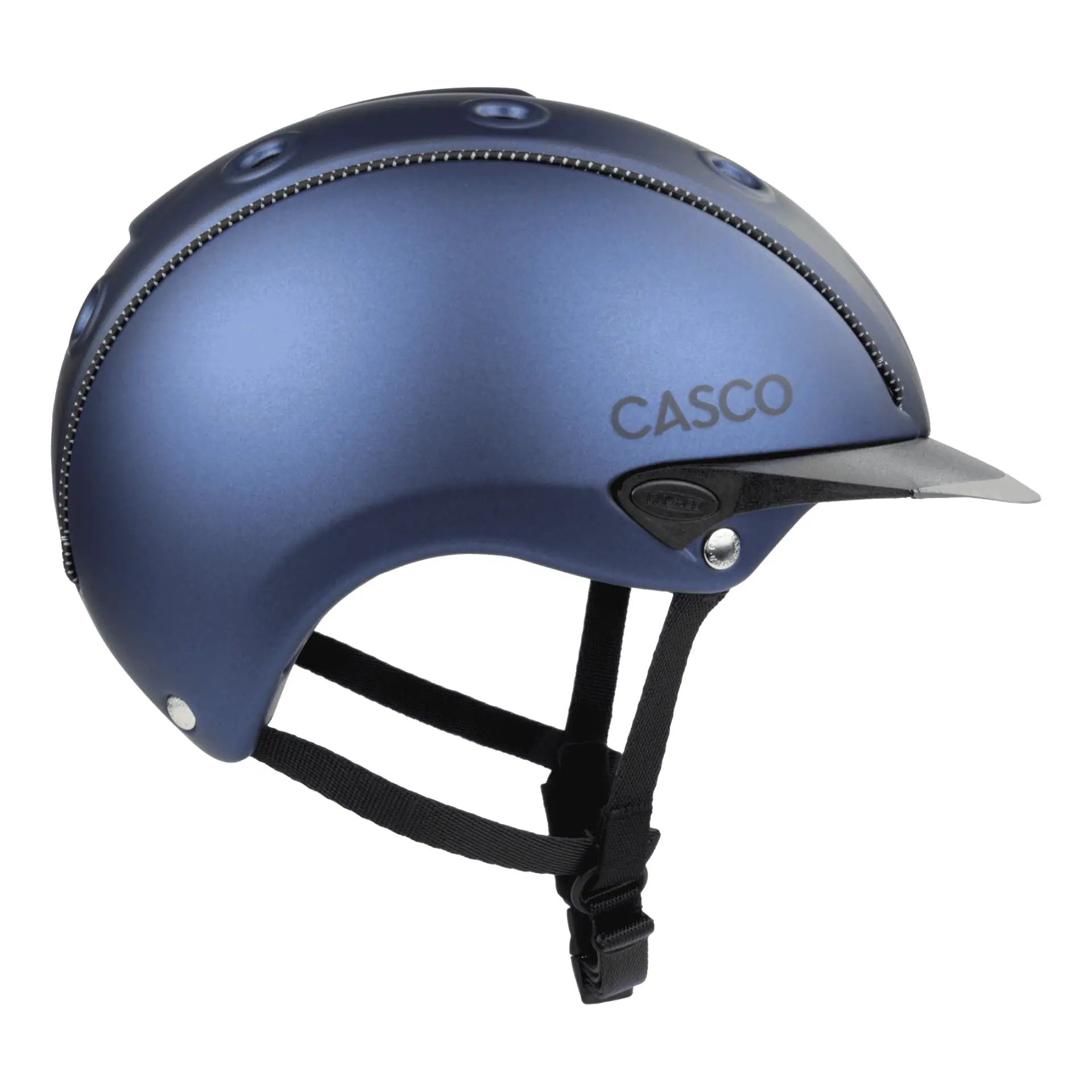 Casco Reithelm Mistrall Essential Prime, Reitsport Kopfschutz, 50-54, prime blue