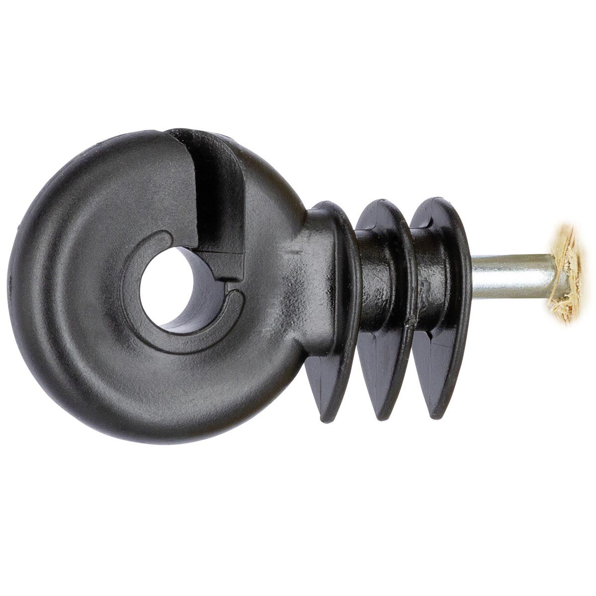 500x Agrarzone Ring insulator Super black, detail view, insulator