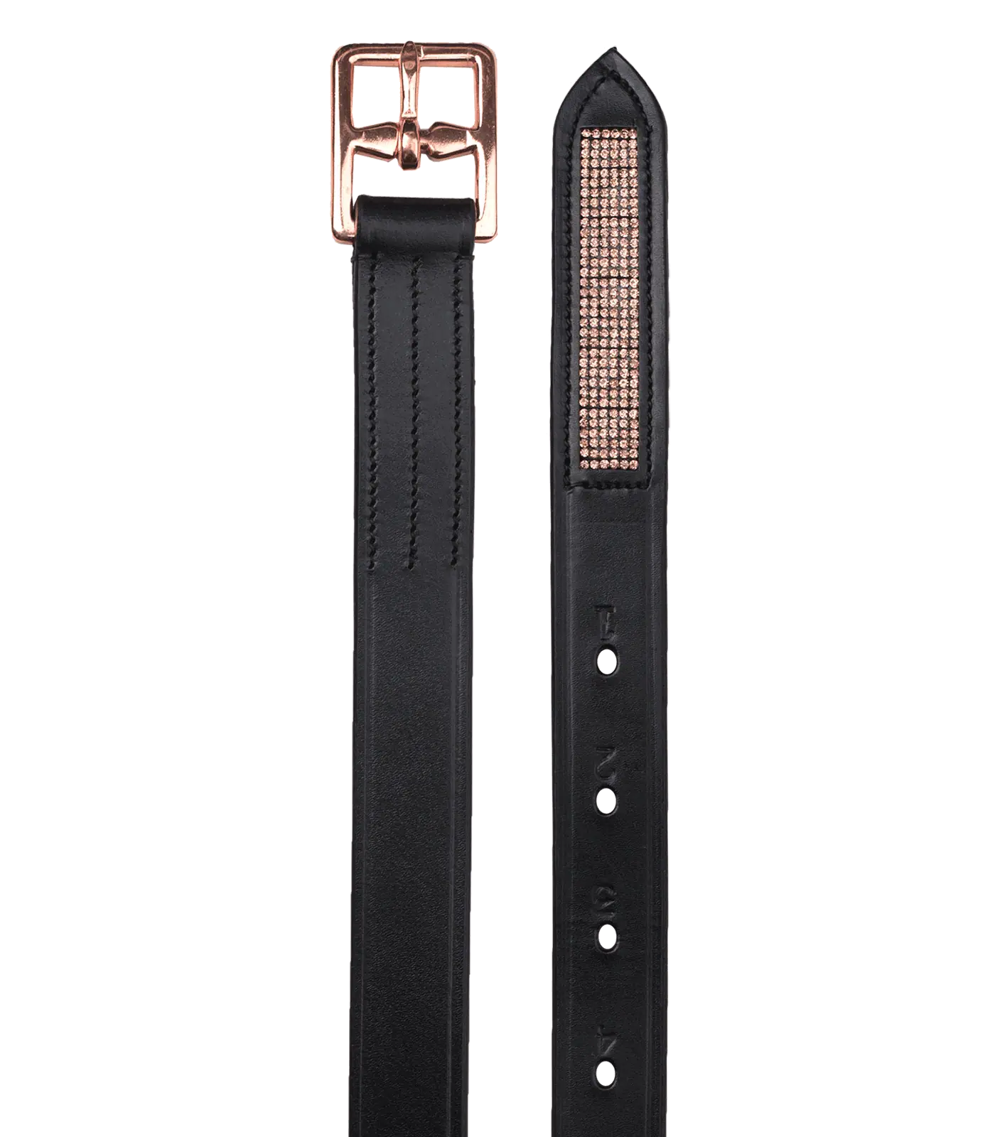 Waldhausen X-Line Étrivières Rosé, Cuir Indéformable, 150 cm