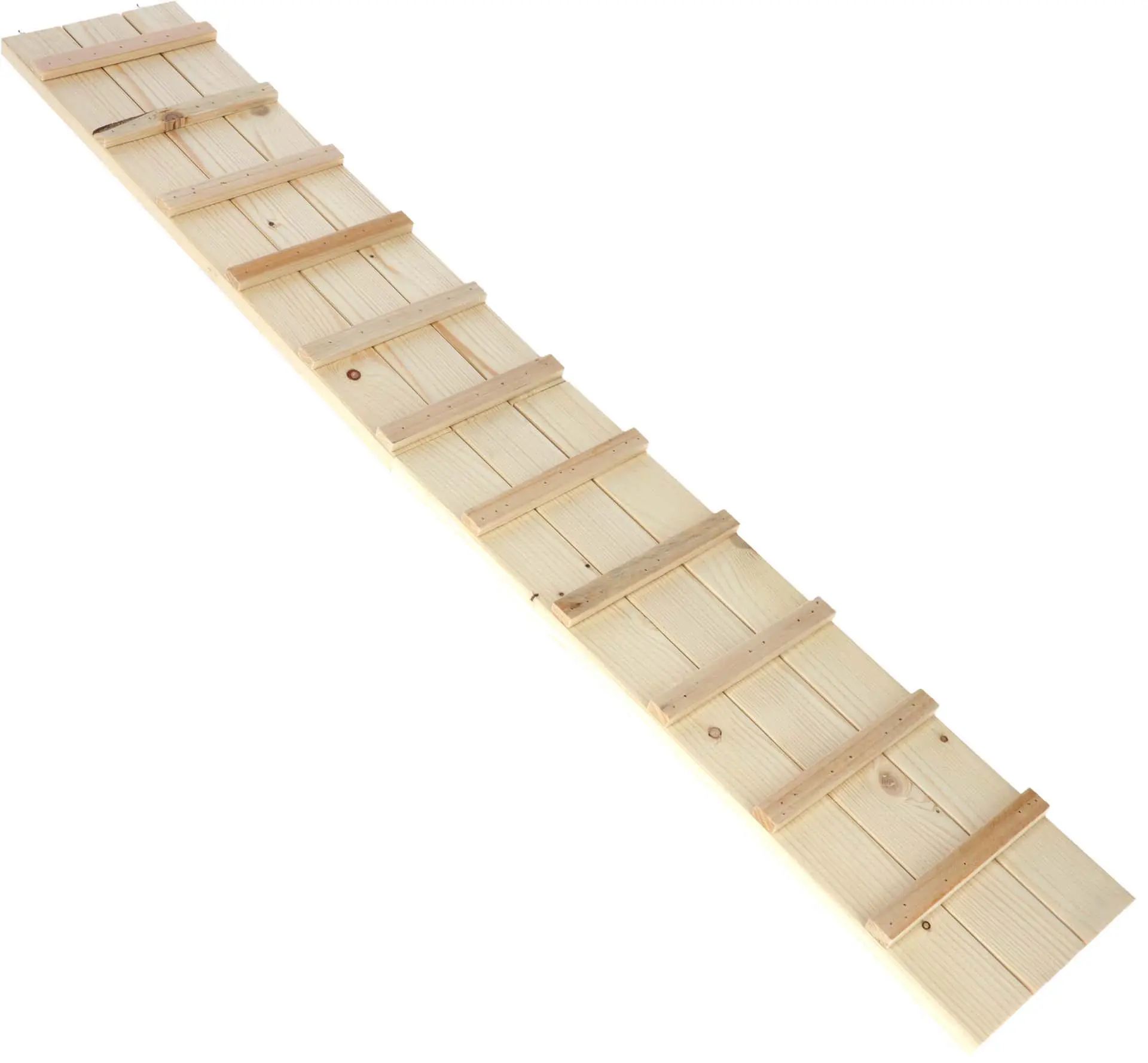 Échelle pour poules en bois, Kerbl Hobbyfarming, barreaux stables, 115 x 18 x 3 cm