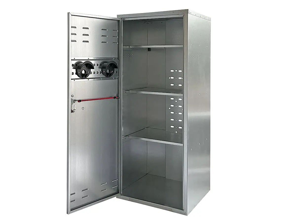 Universalschrank 150x60x60 cm Vorhangschloss