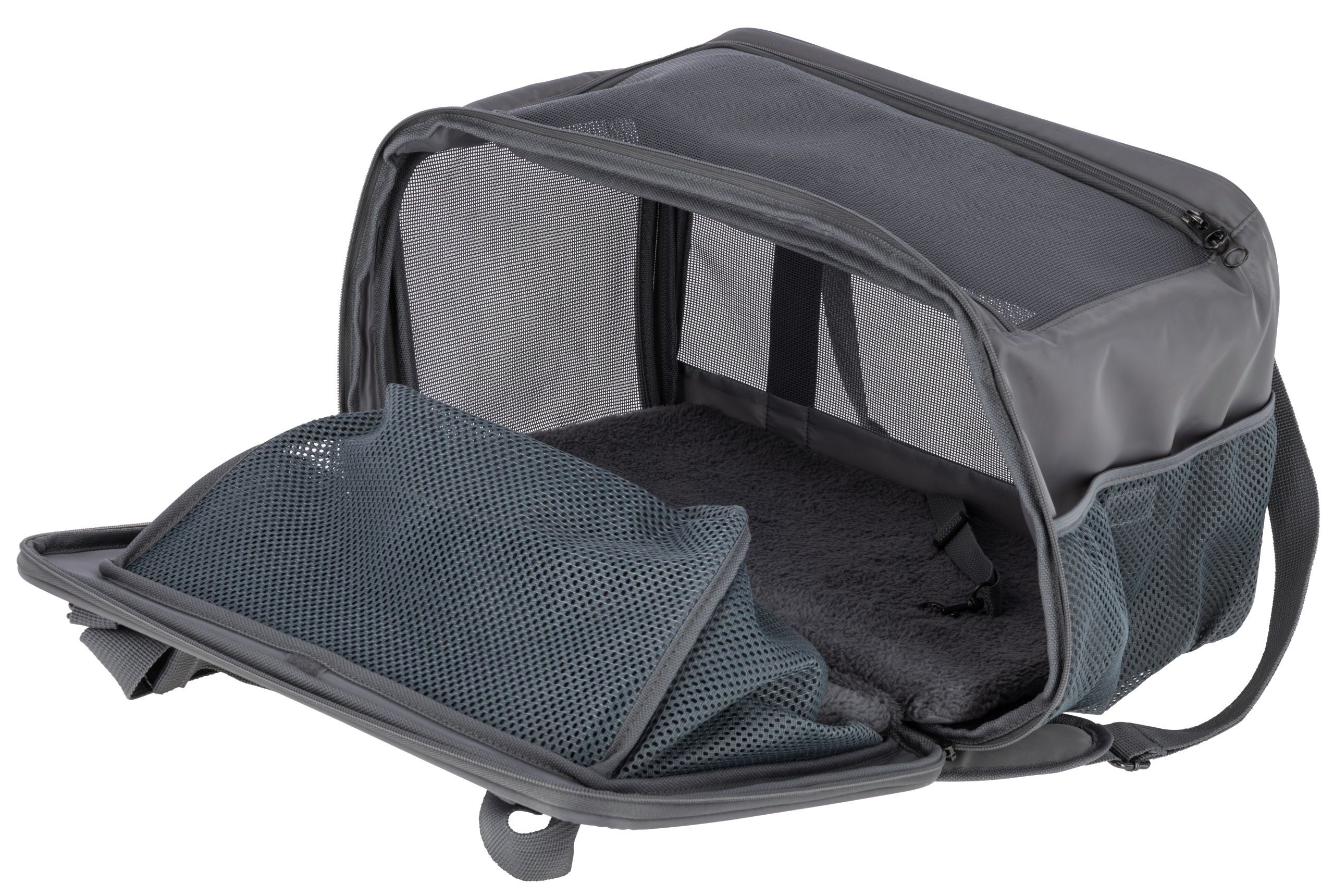 Kerbl Vacation Sac de transport avec extension chien & chat, 44x31x30 cm
