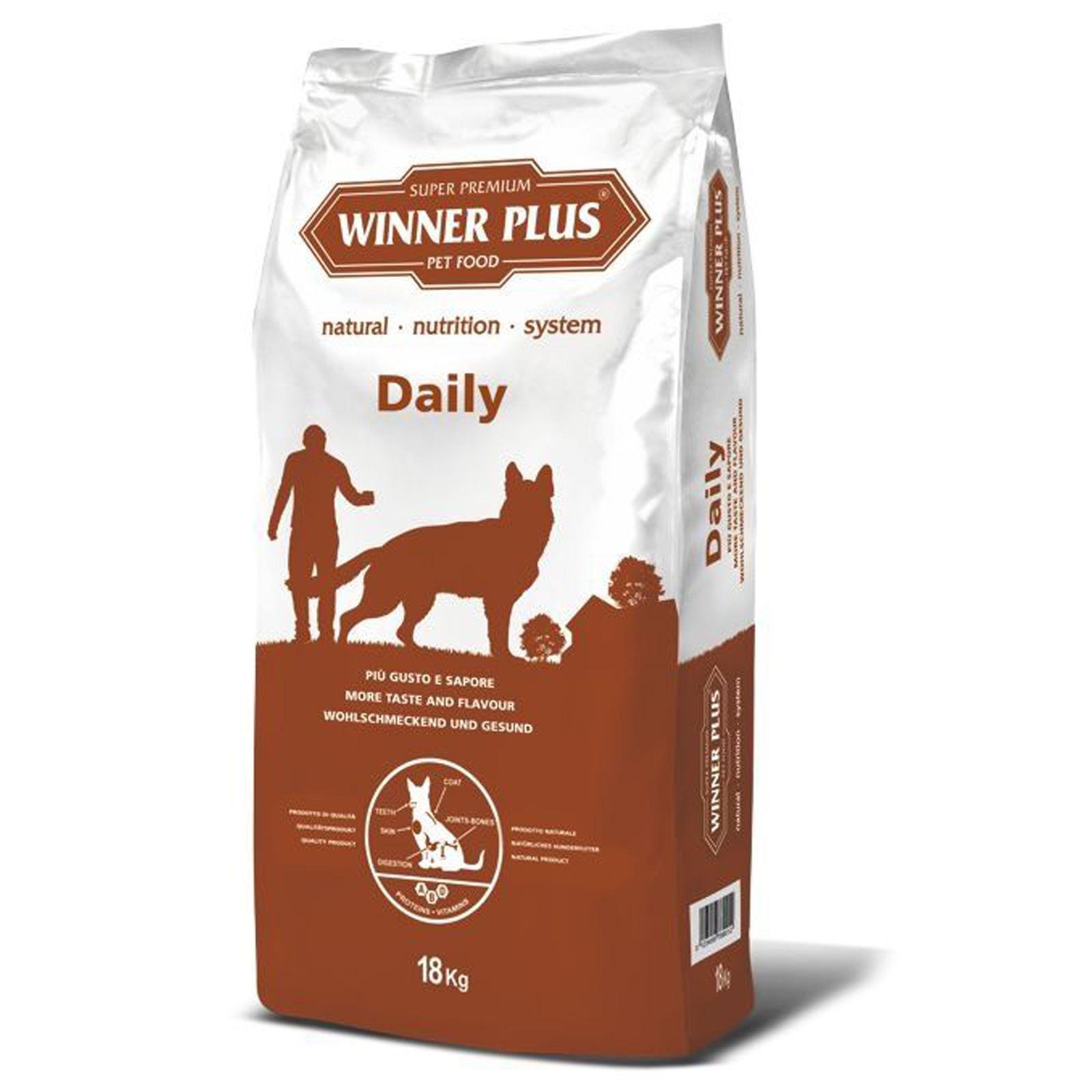 Winner Plus Professional Premium Daily 18 kg, emballage