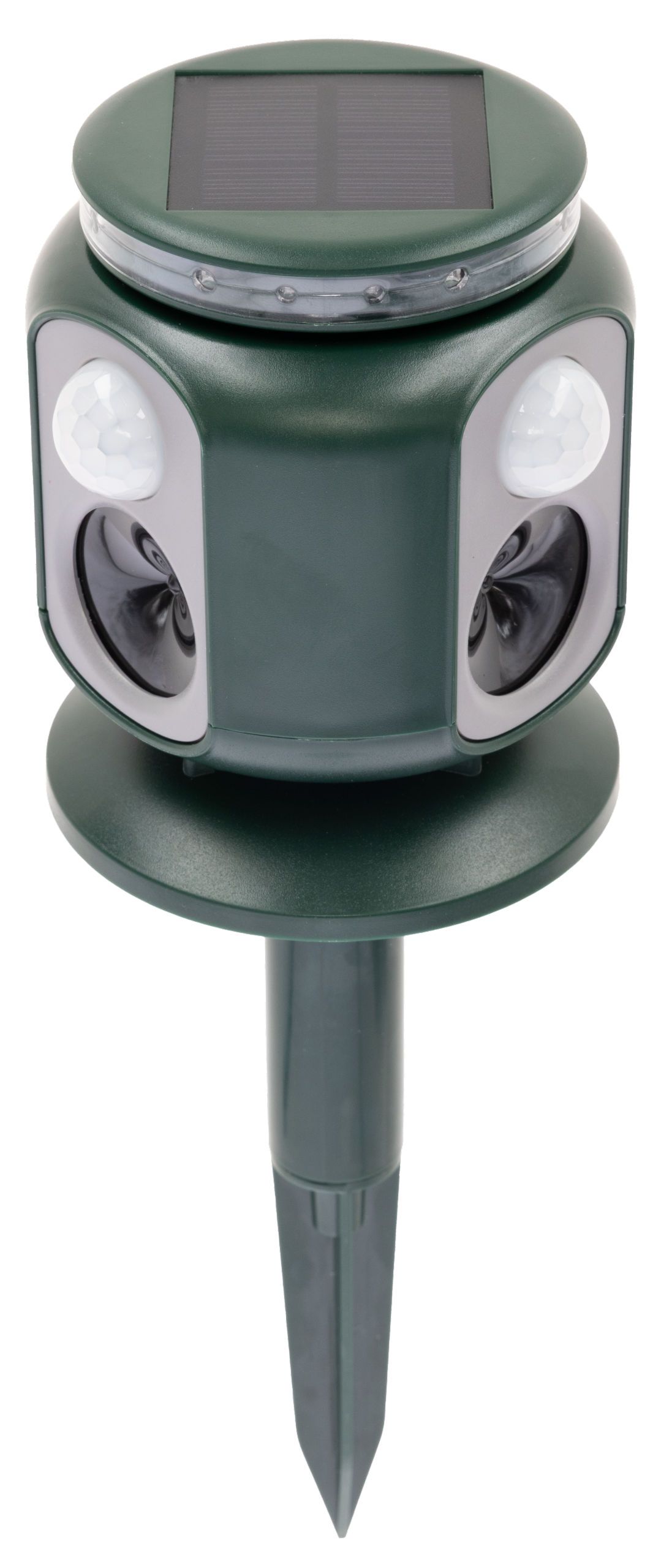 Kerbl MultiSonic ultraljudsskrämma med solpanel och PIR-sensor