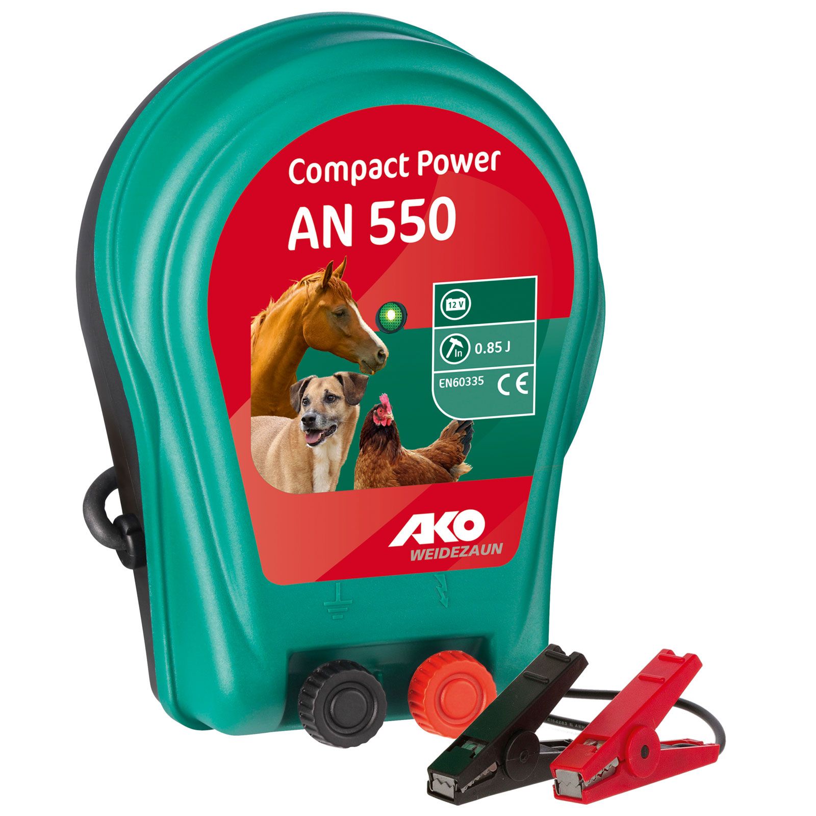 AKO Compact Power AN 550 Electric Fence Energiser 12V, 0.85J