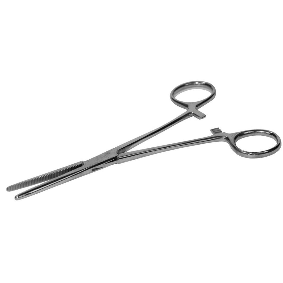 Kerbl Arterieklämma Pean, Rak, 17 cm, för veterinär- och lantbruksbruk