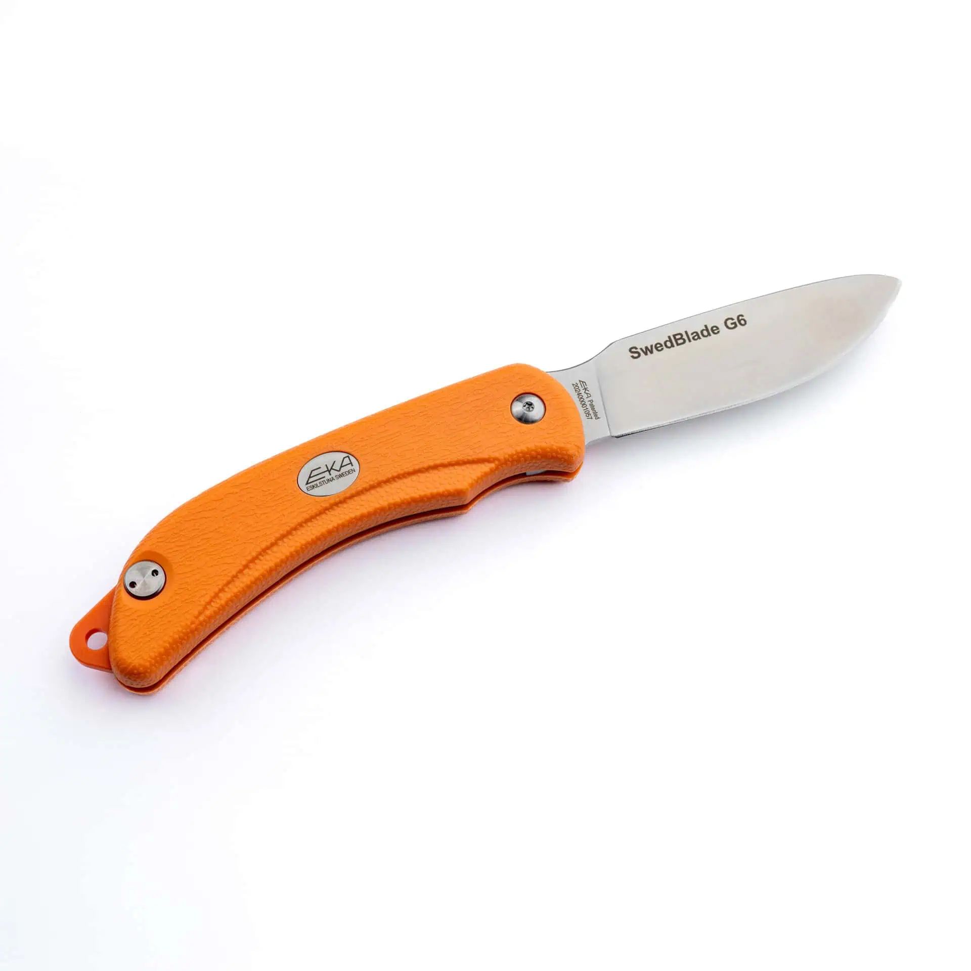 EKA Kniv SwedBlade G6, Jaktkniv med utbytbart vändbart blad, sidovy