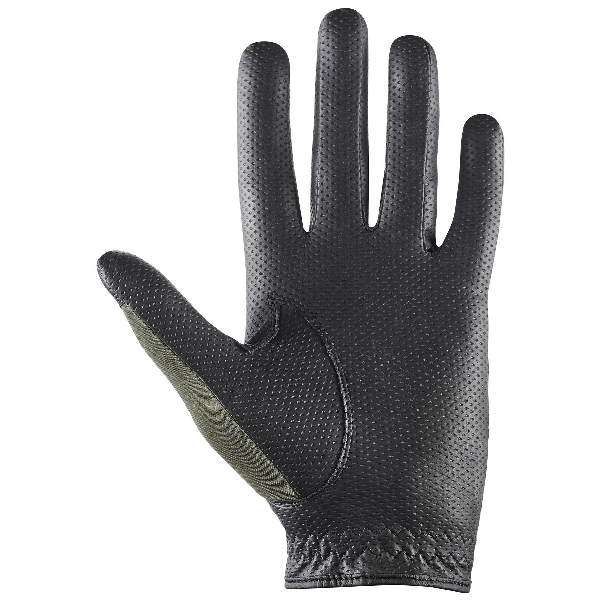 Gants d'équitation uvex vida planet, gant d'été durable avec protection UV, vue arrière