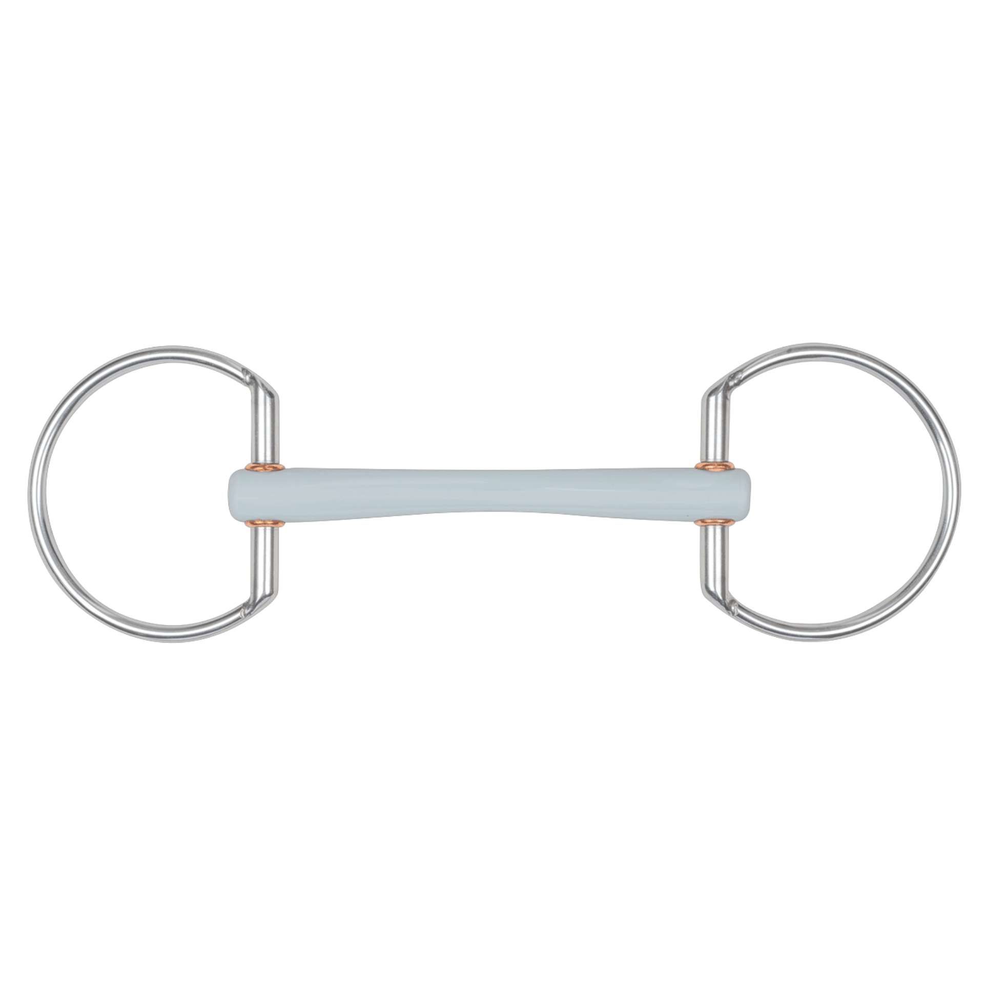 beris Mors de filet à olives avec canon Comfort fin et anneau de 7,5 cm