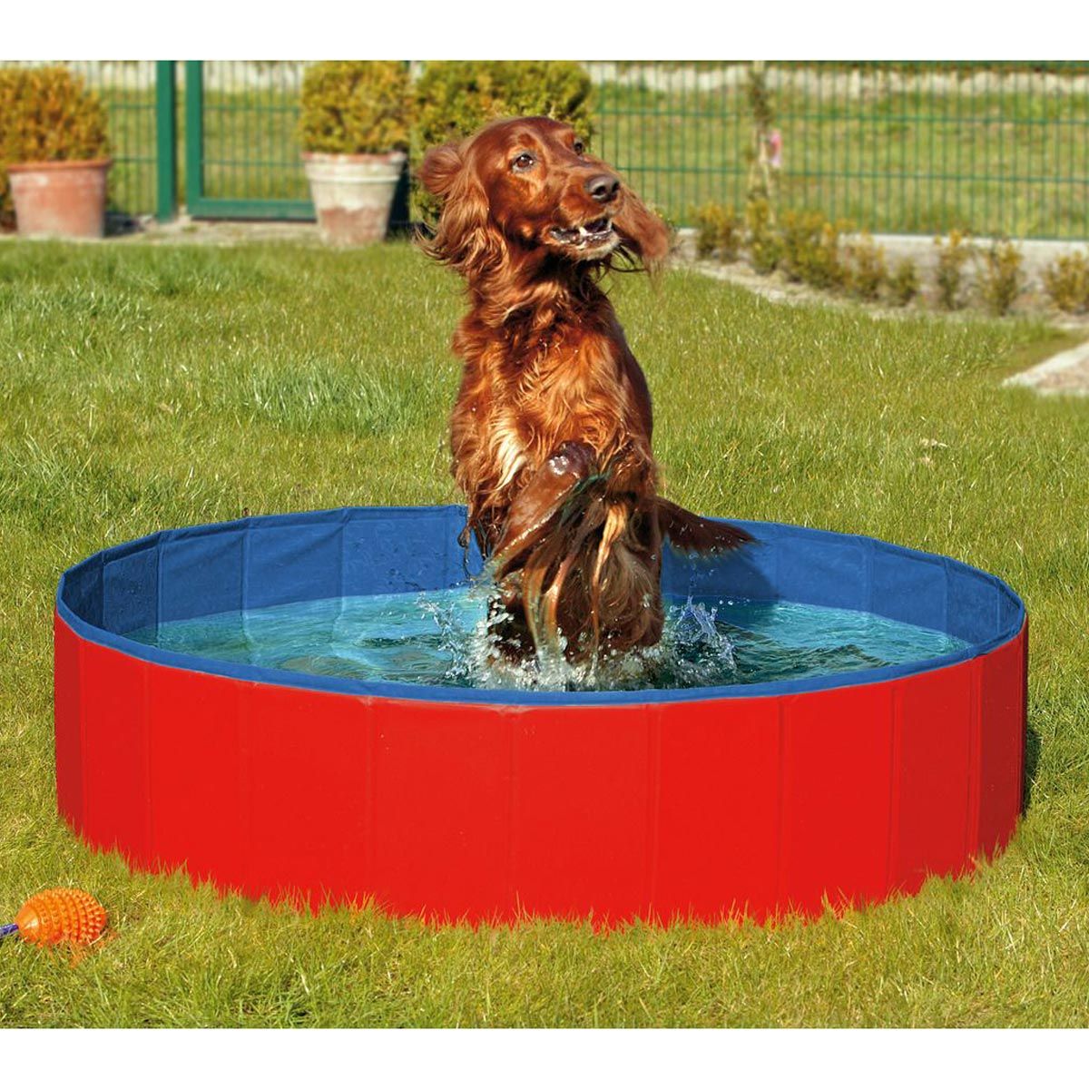 Karlie Hundepool DOGGY POOL rot 160 cm