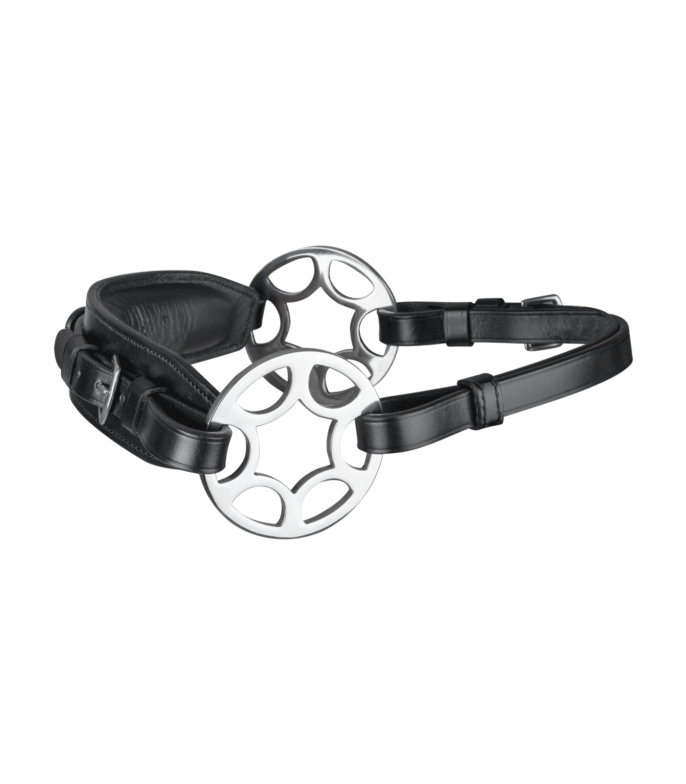 Waldhausen bride sans mors Sensitive avec têtière ronde, noir